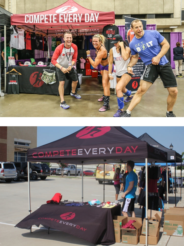 Compete founder Jake Thompson over the years