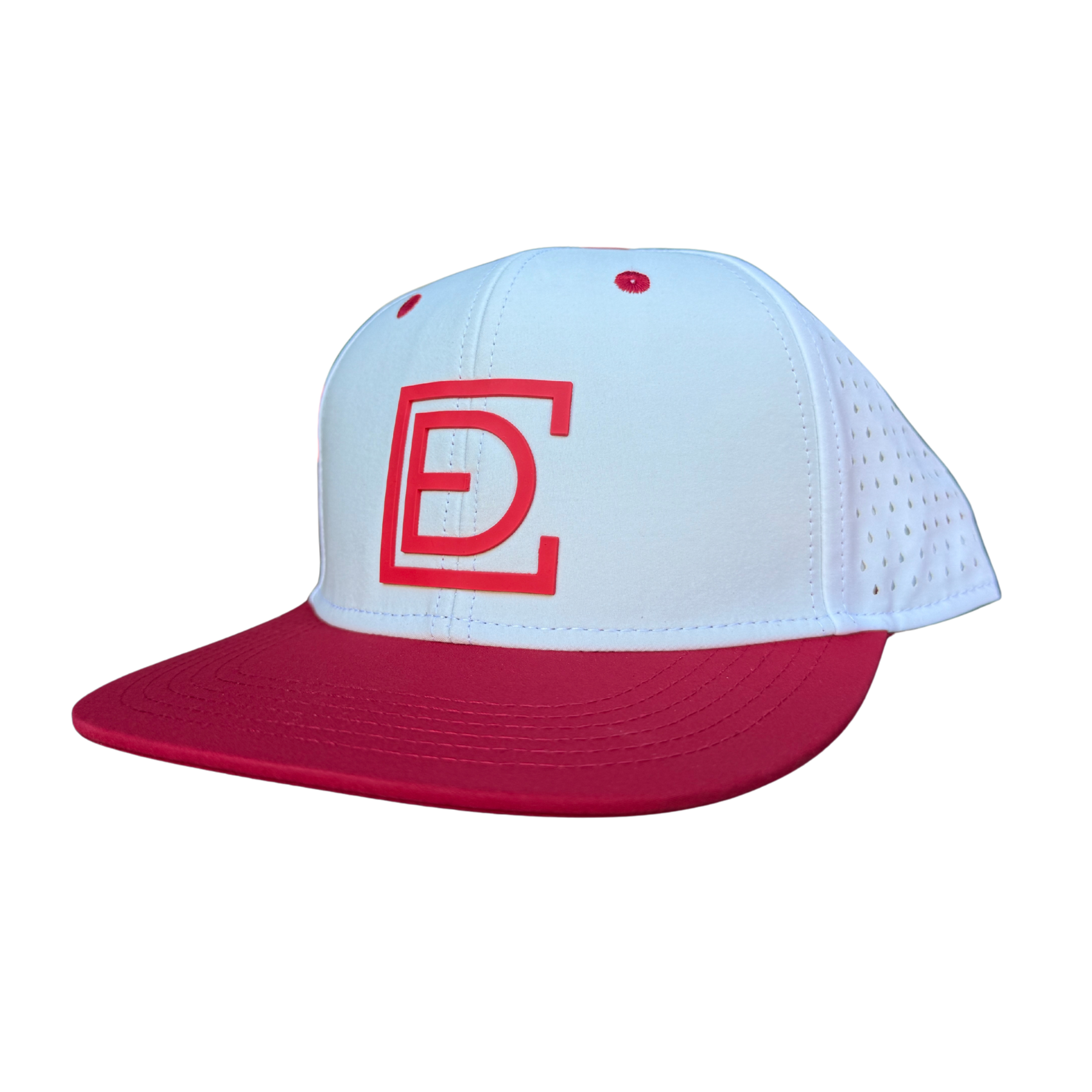 Competitor White Red Hat