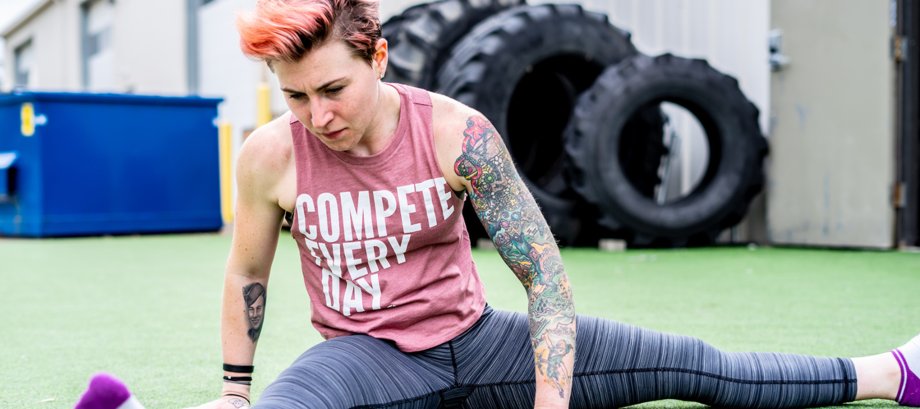 Compete Every Day crossfit tanktop