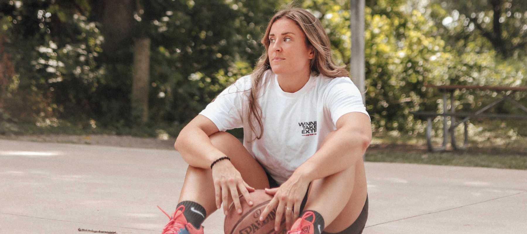 Compete Every Day athlete and basketball
