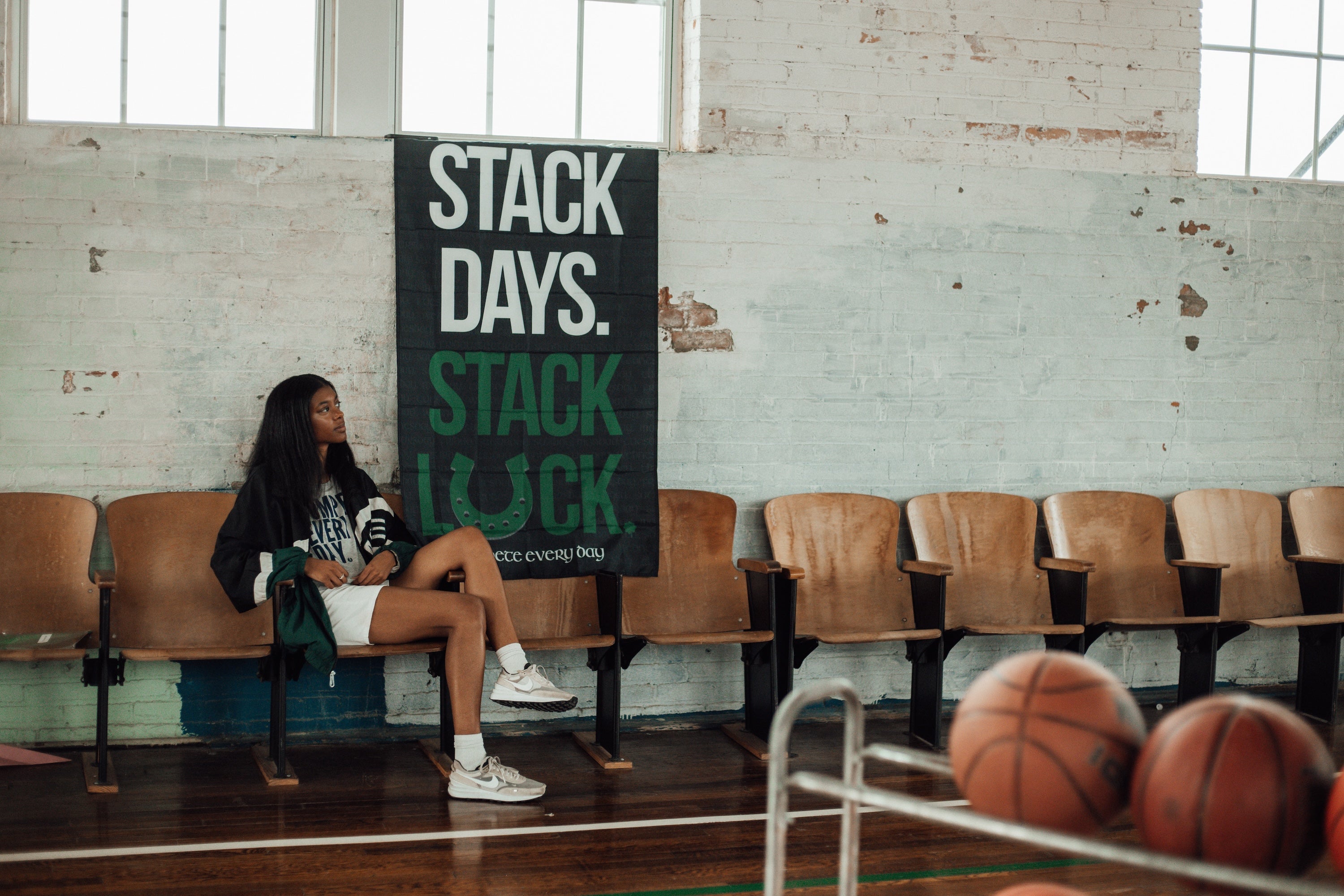Stack Days. Stack Luck. Flag