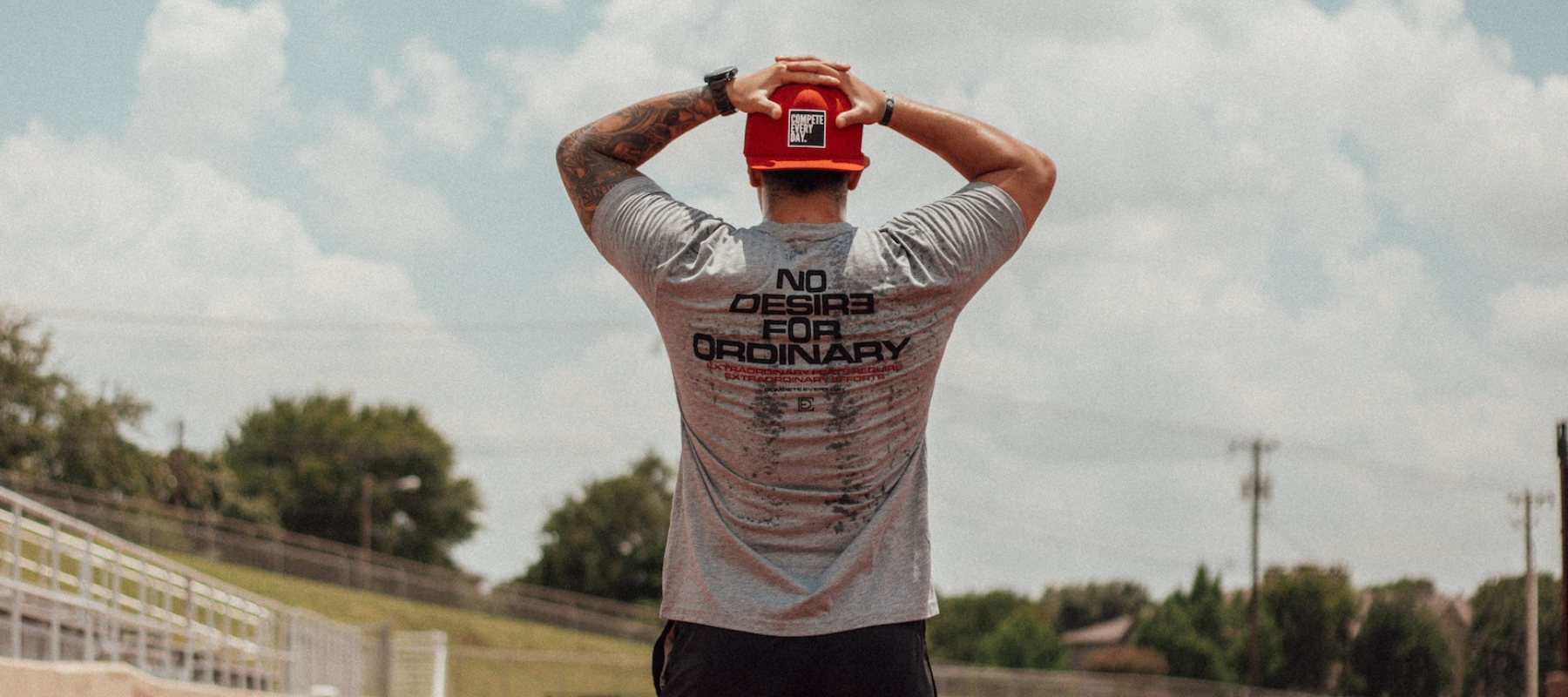 No Desire for Ordinary Compete Every Day shirt