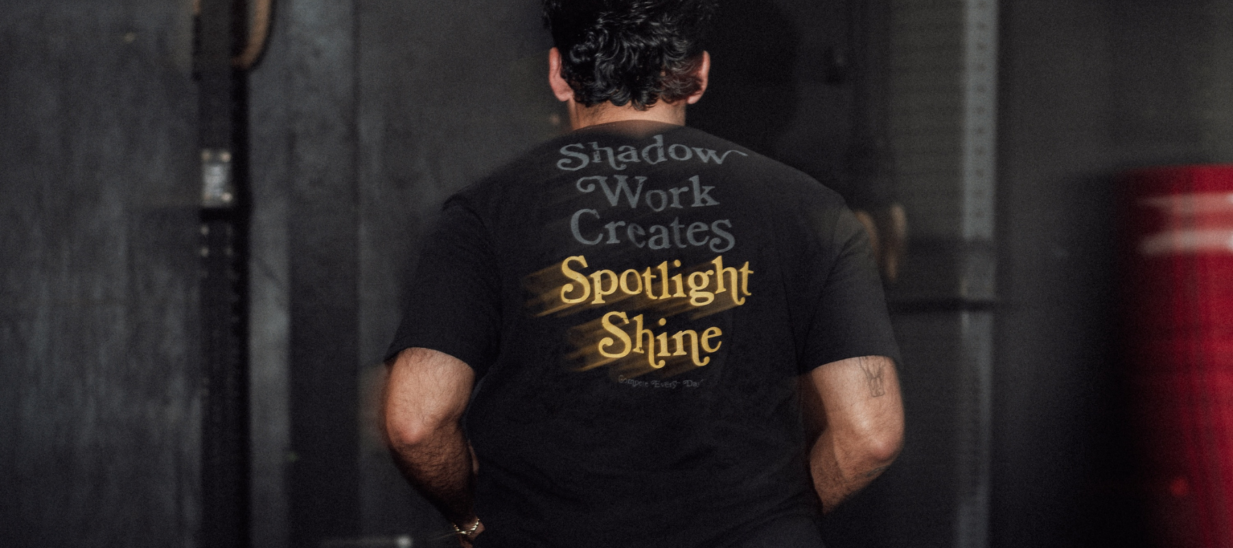 Shadow Work Spotlight Shine Black Shirt