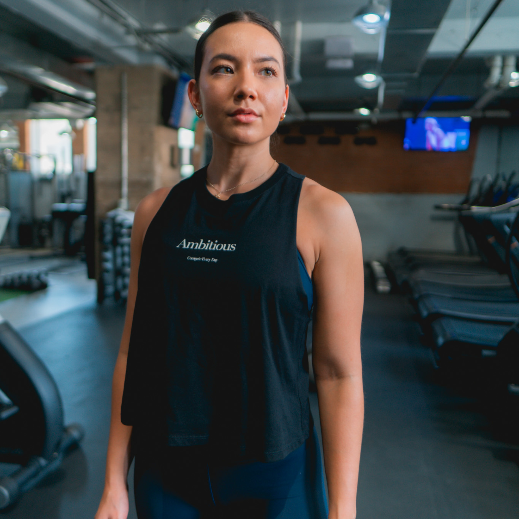Ambitious Women's Crop Tanktop
