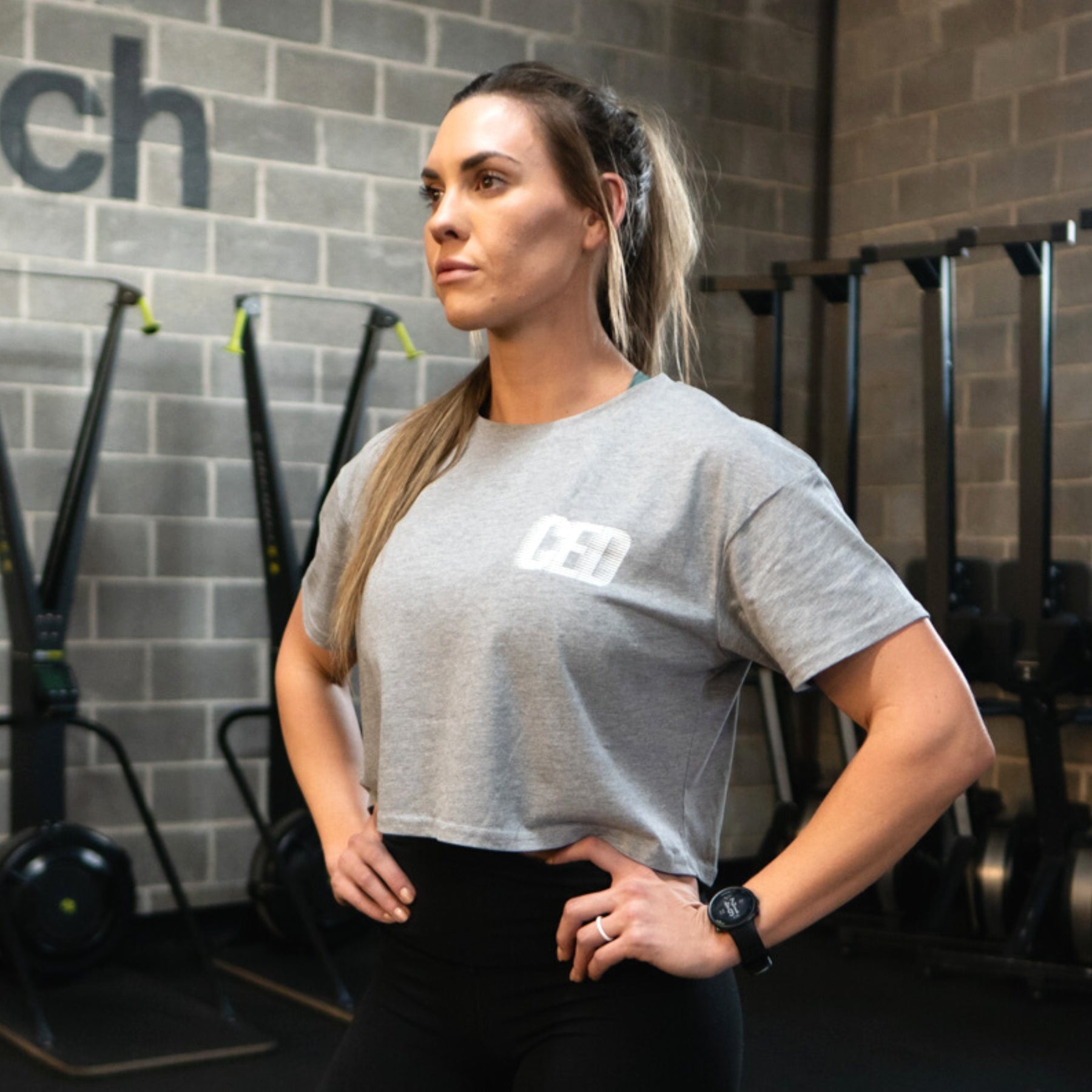 The Committed Womens Crop Shirt