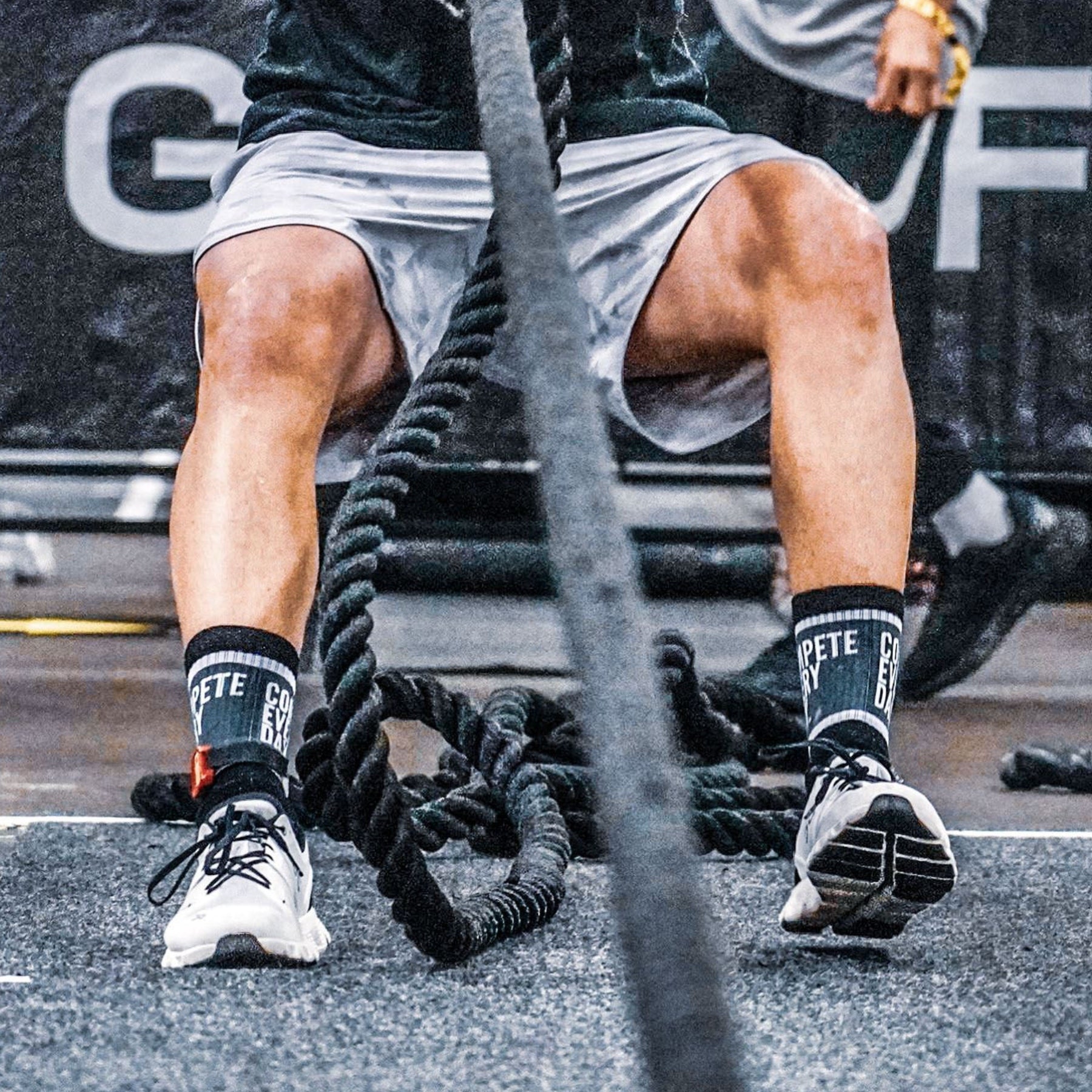 Classic Compete Every Day Socks - Black