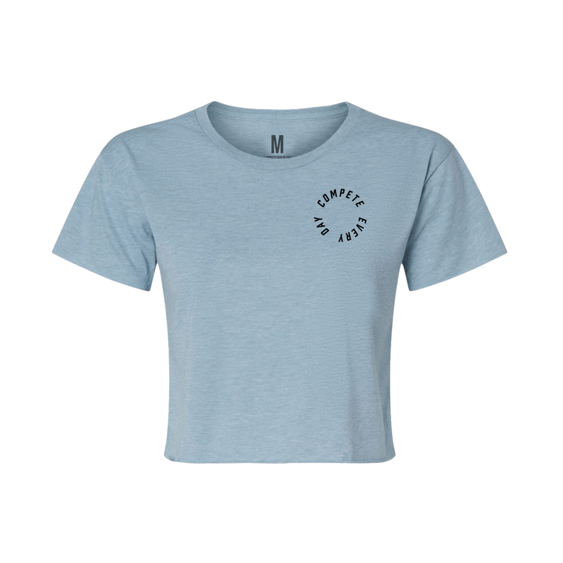 Attitude Energy Effort Women's Blue Crop Shirt