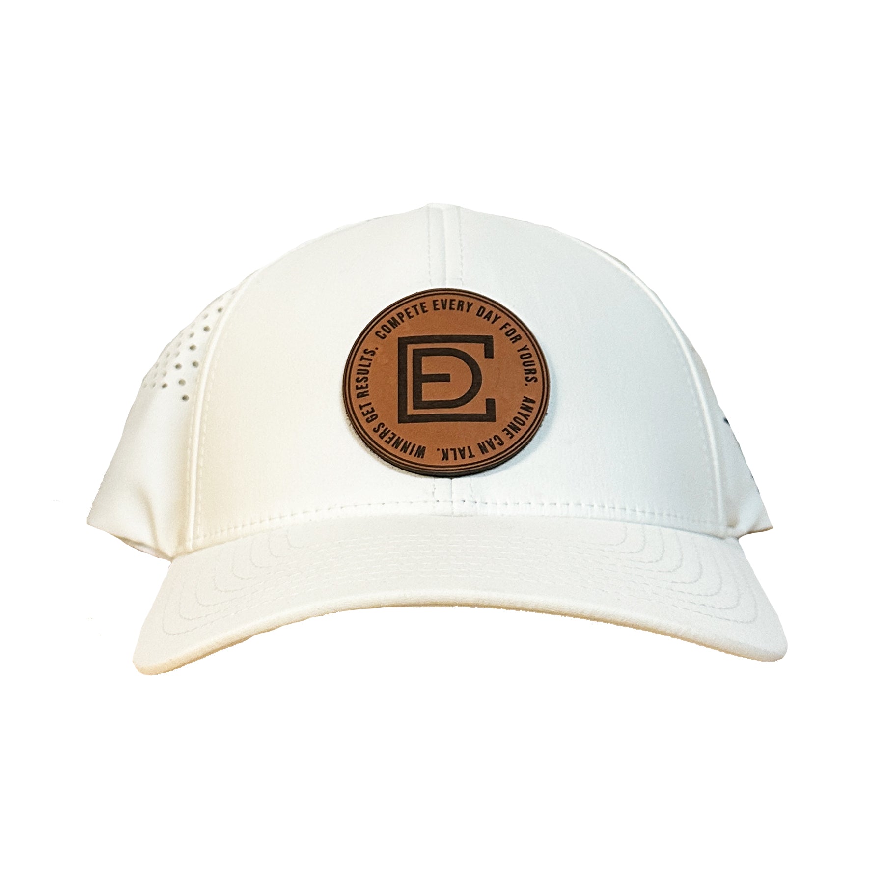 Get Results Performance Hat - White