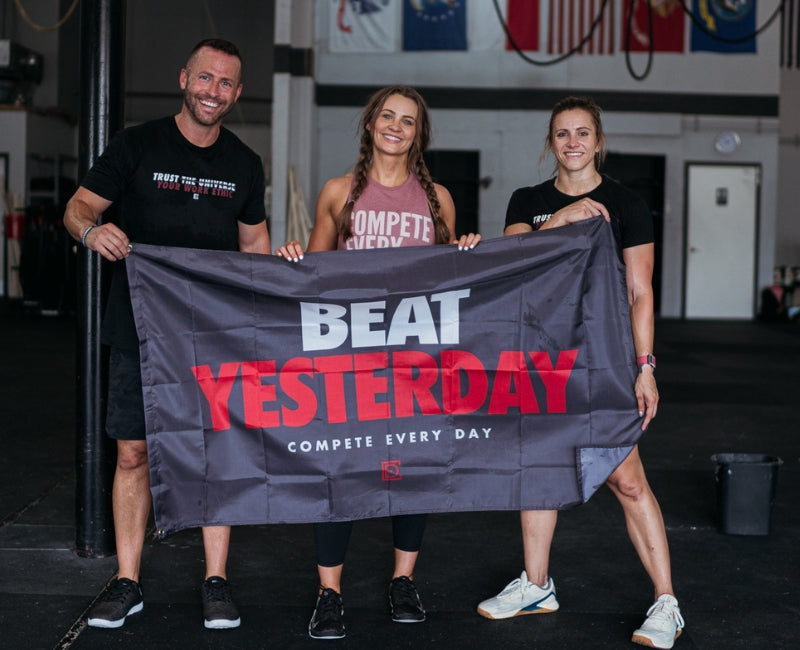 BEAT YESTERDAY Black Flag