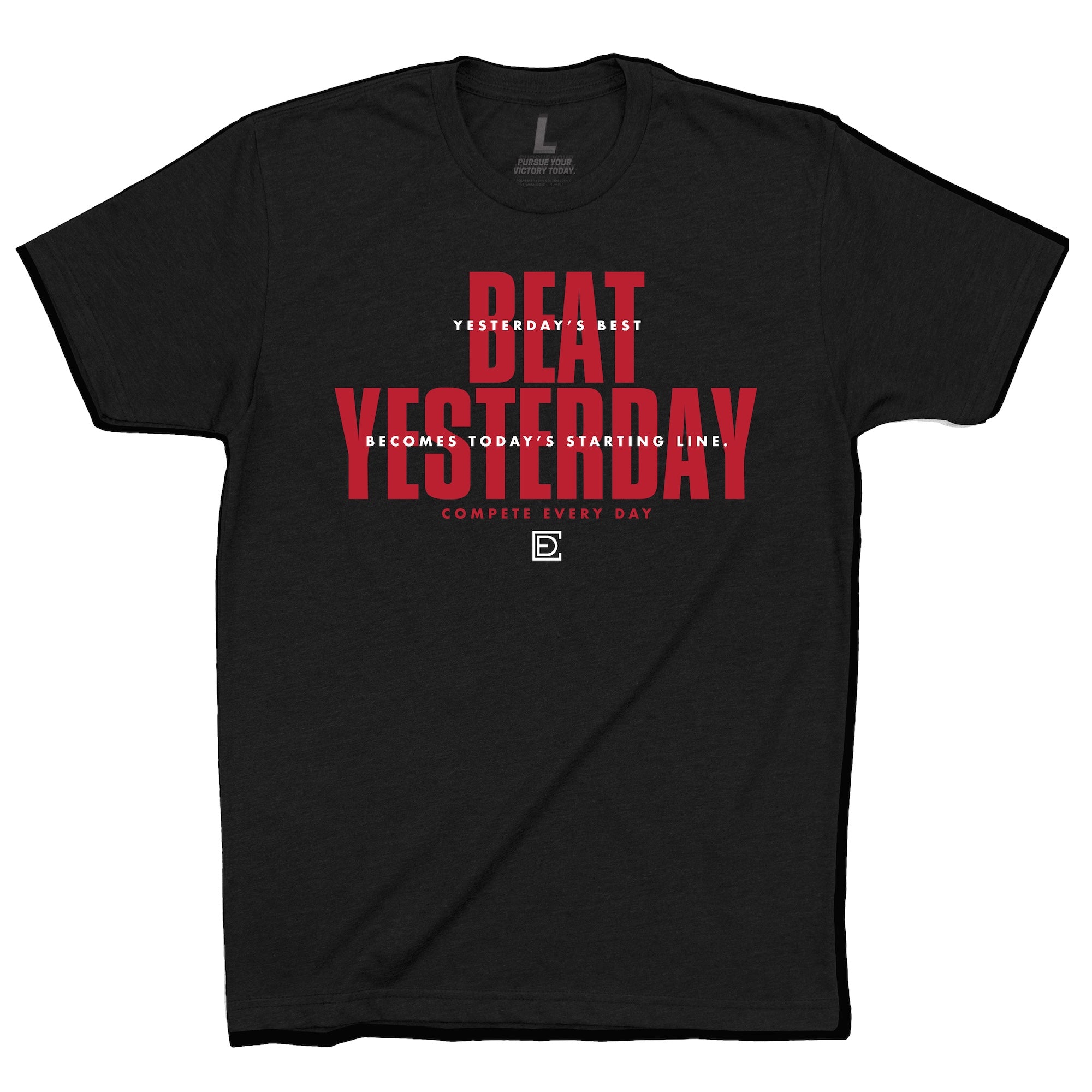 Beat Yesterday 2026 Black Competitor Shirt