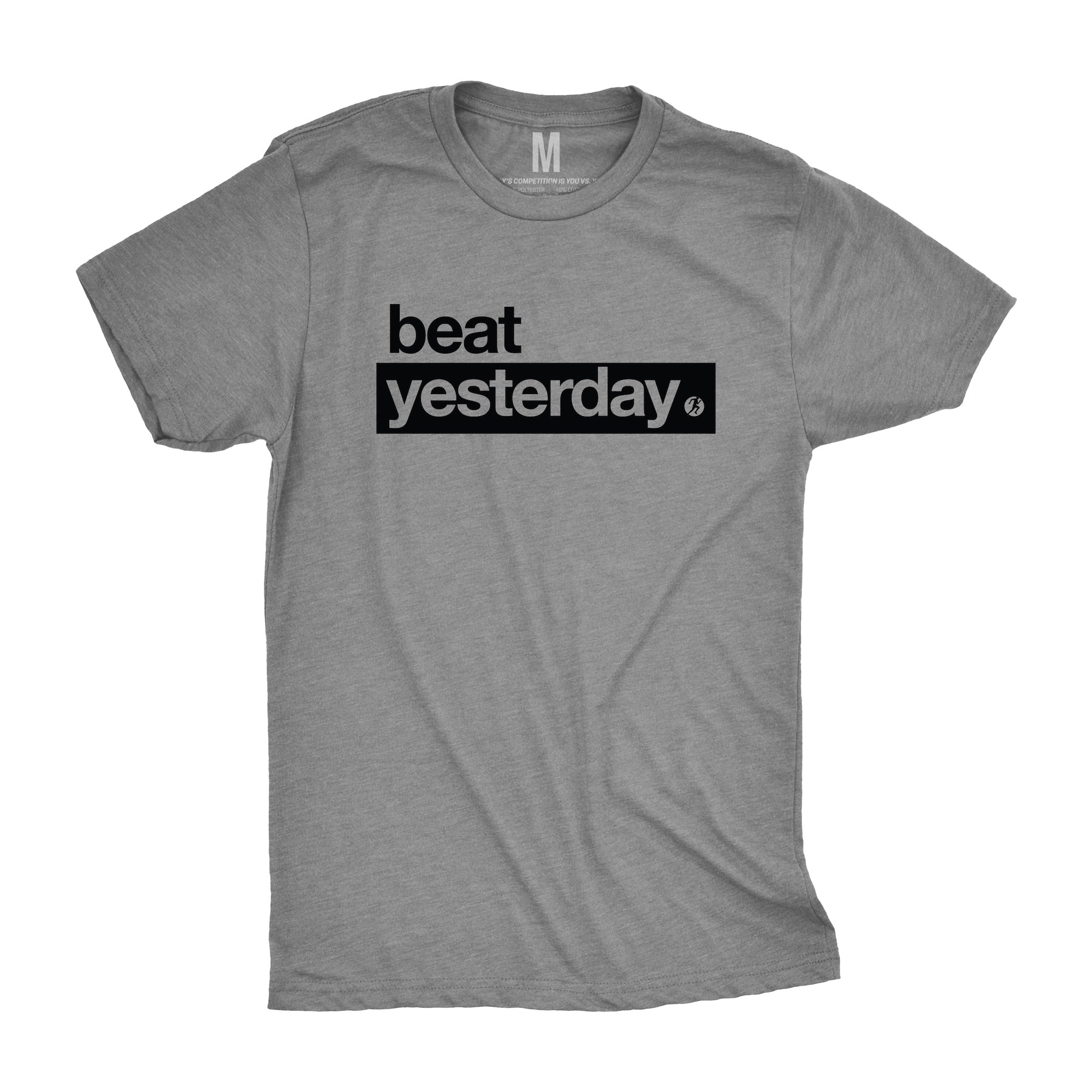 Beat Yesterday Men's Grey Compete Shirt