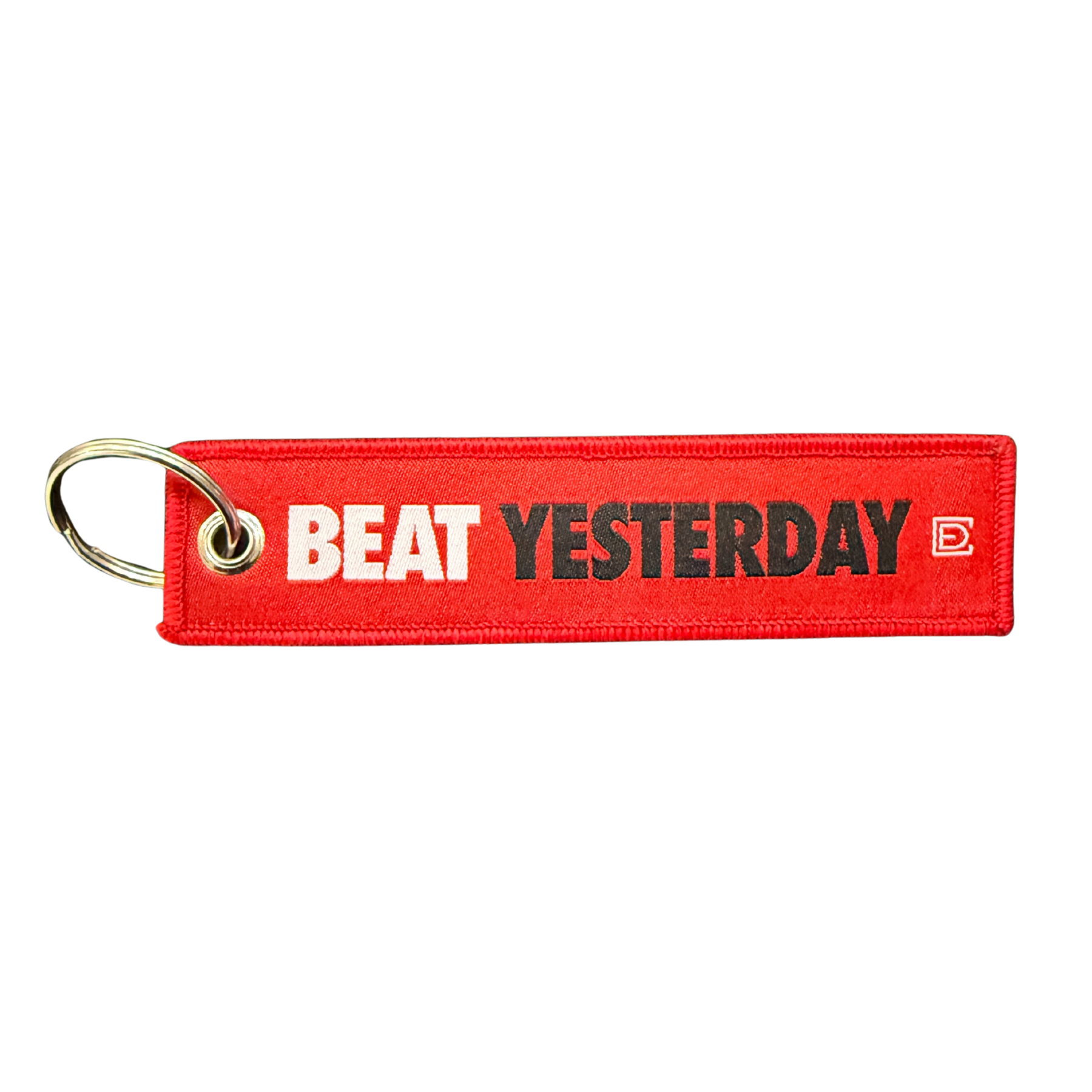 Beat Yesterday keychain