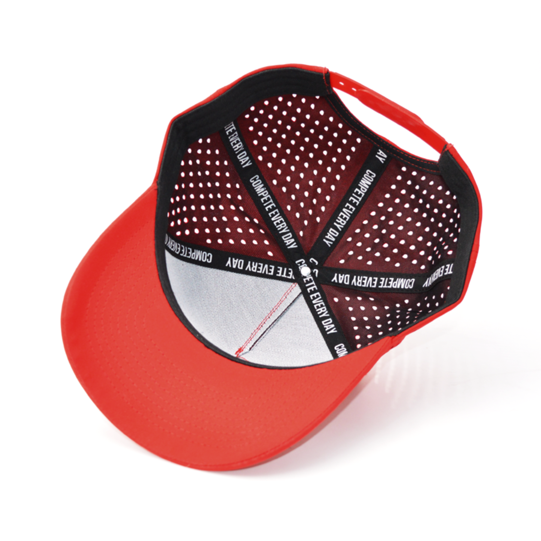 Beat Yesterday Red CED hat interior