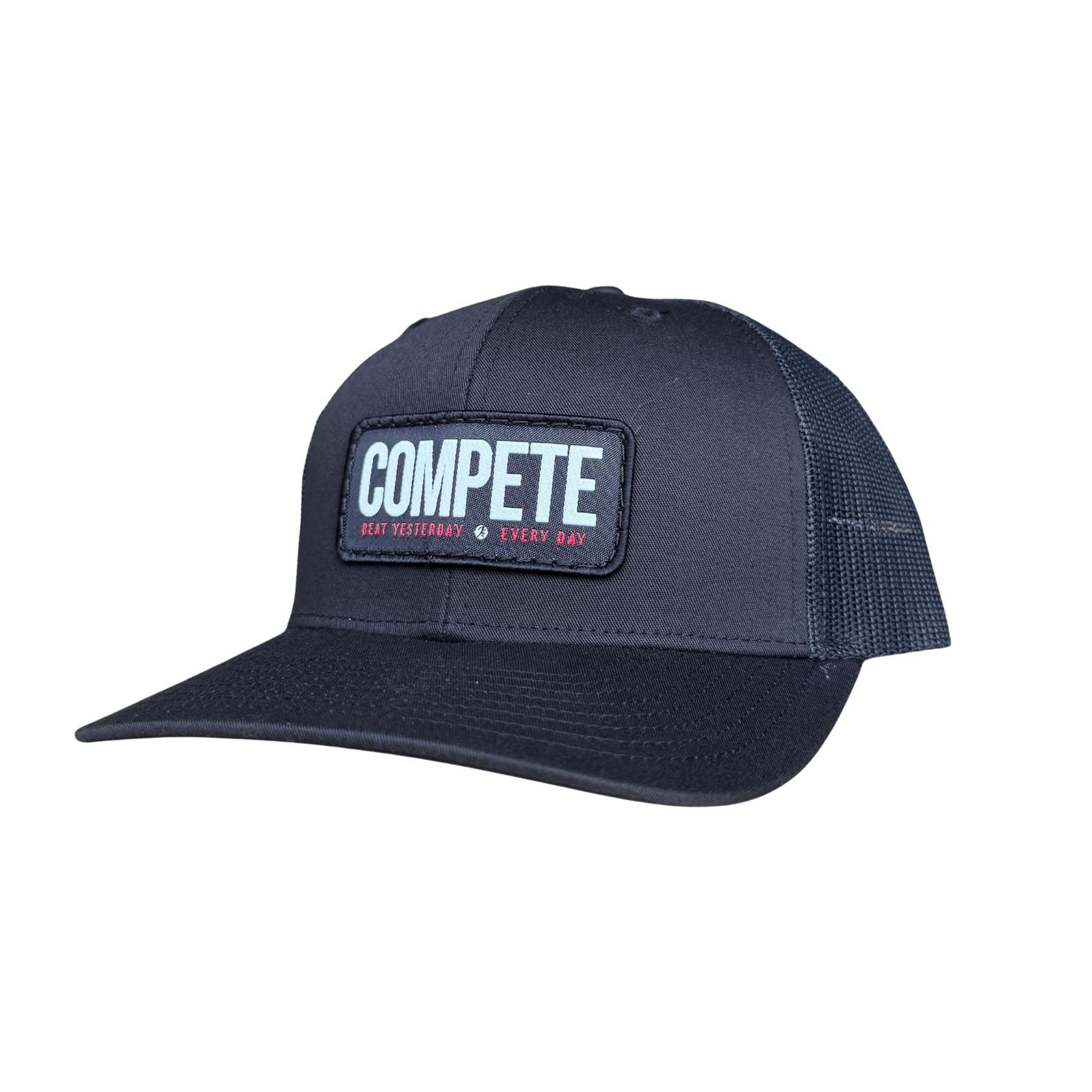 Daily Rep Trucker Black Hat