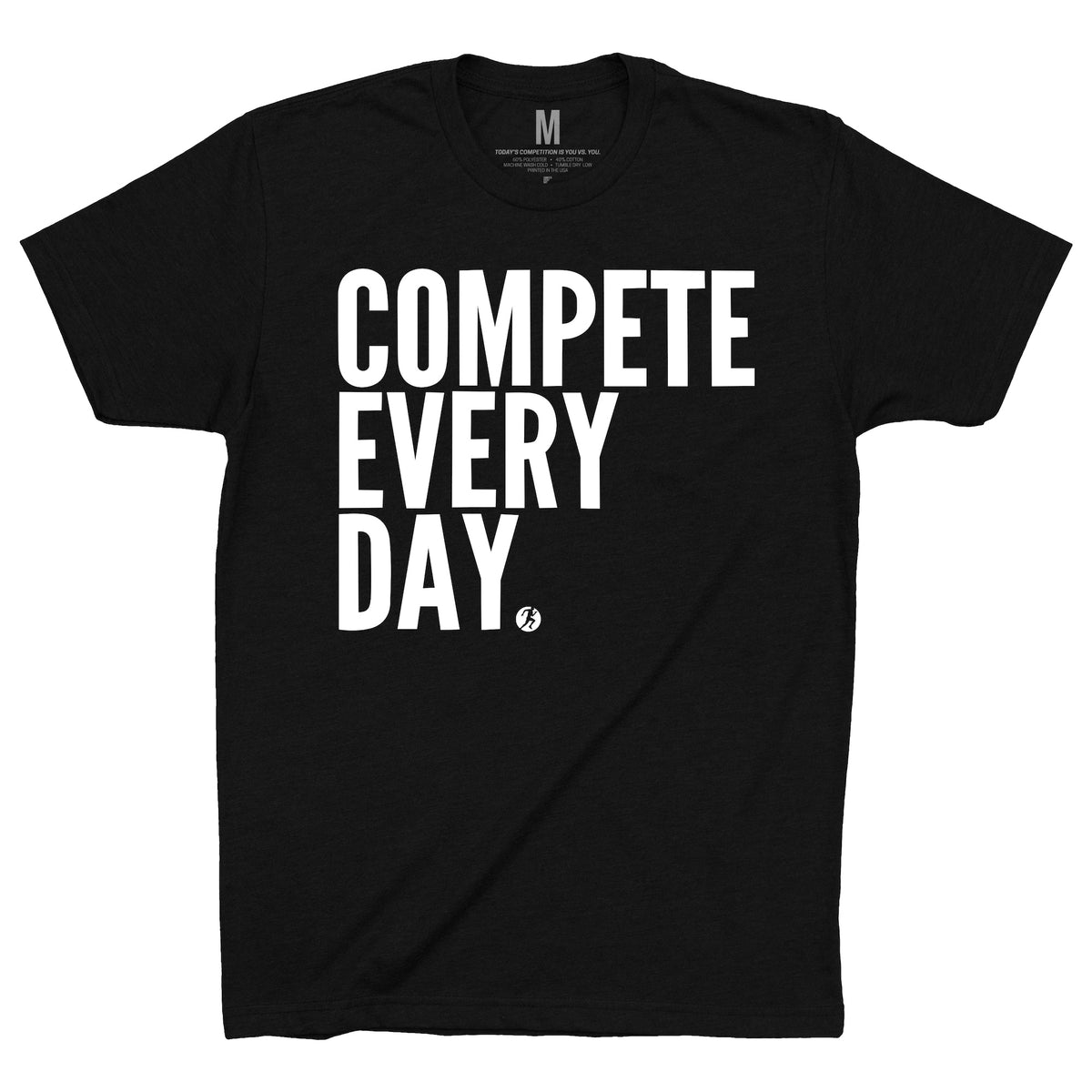Classic Compete Every Day Black Shirt