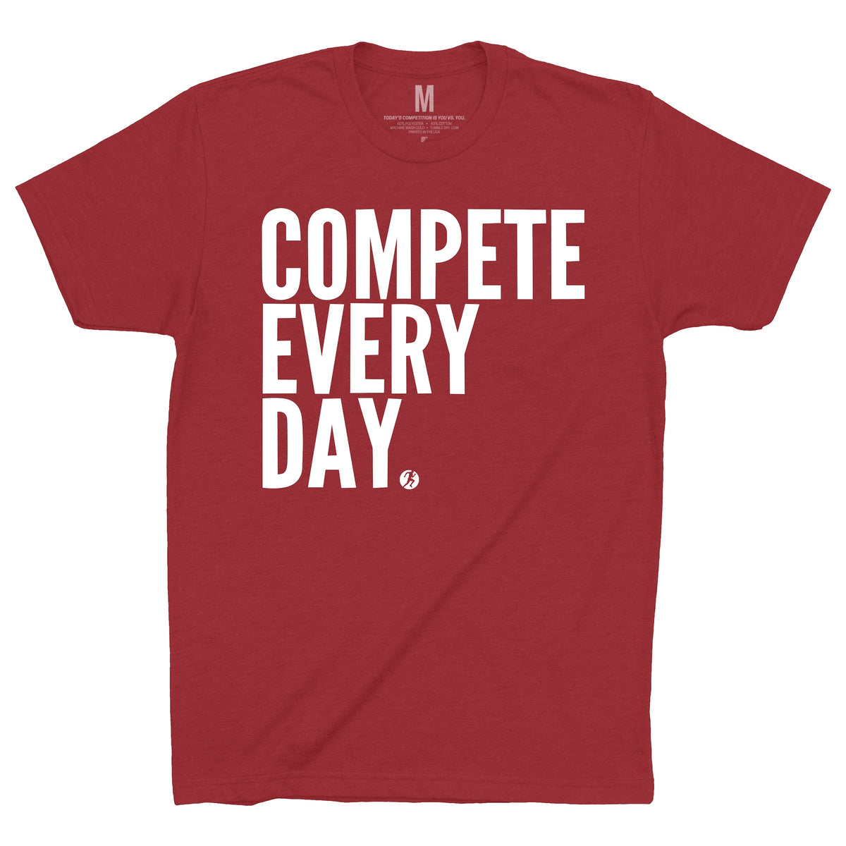 Classic Compete Every Day Cardinal Red Shirt
