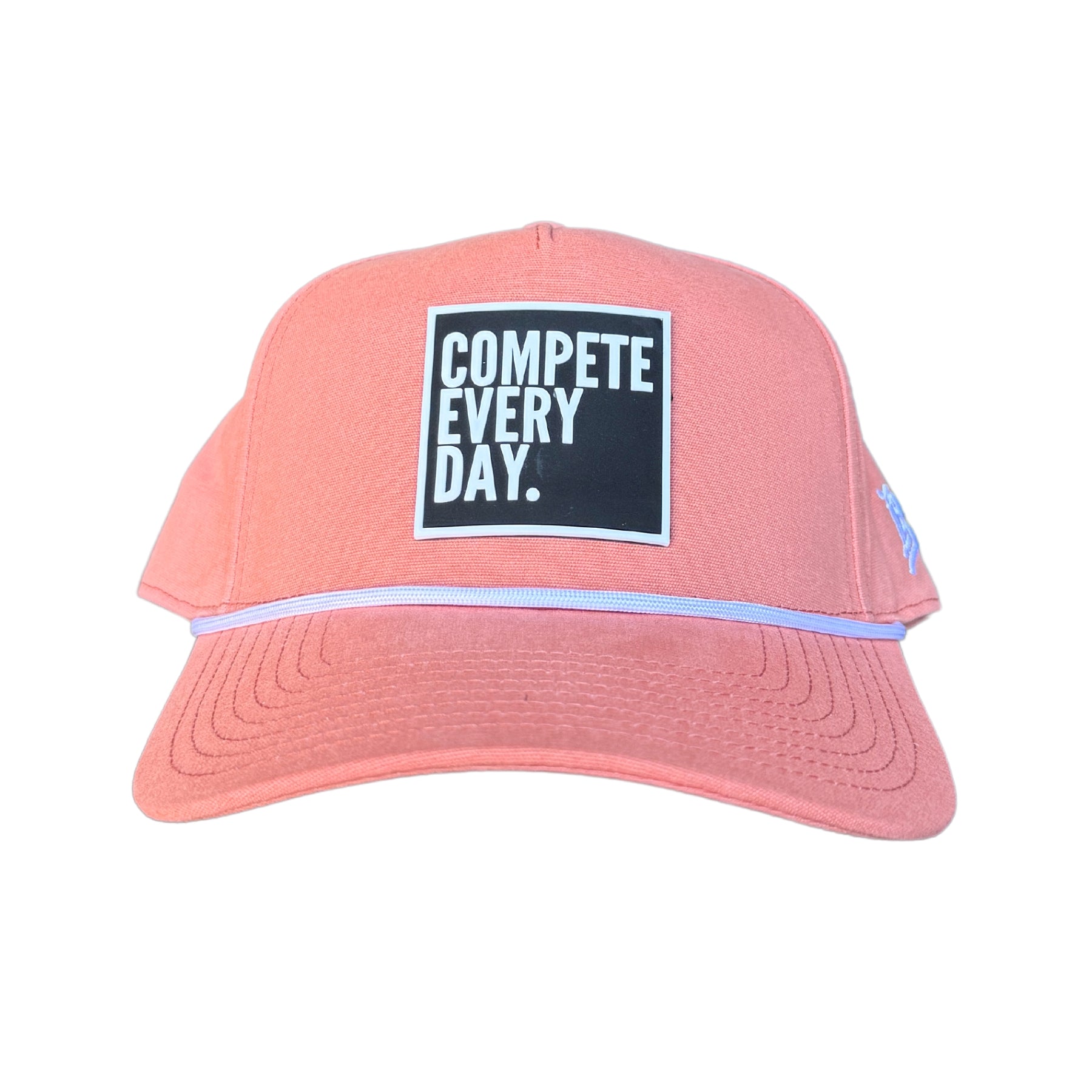Compete Every Day Rope Hat - Peach