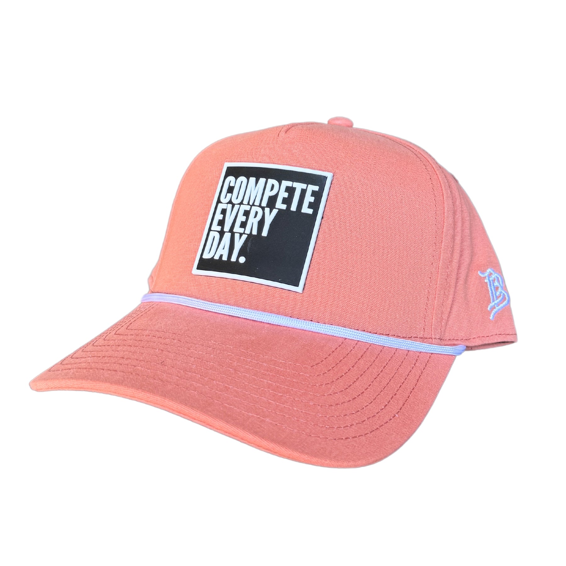 Compete Every Day Rope Hat - Peach