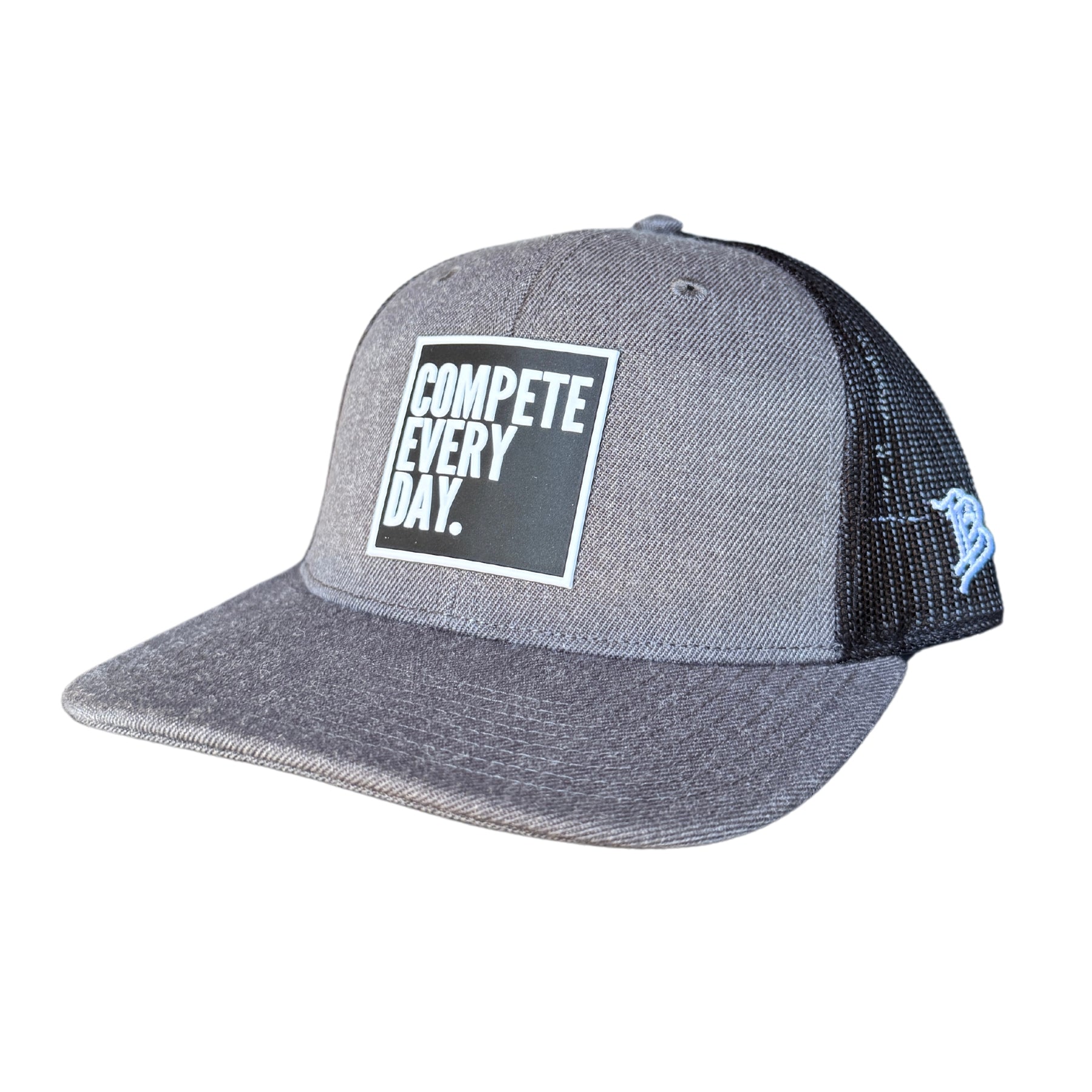Compete Every Day Trucker Hat - Grey/Black
