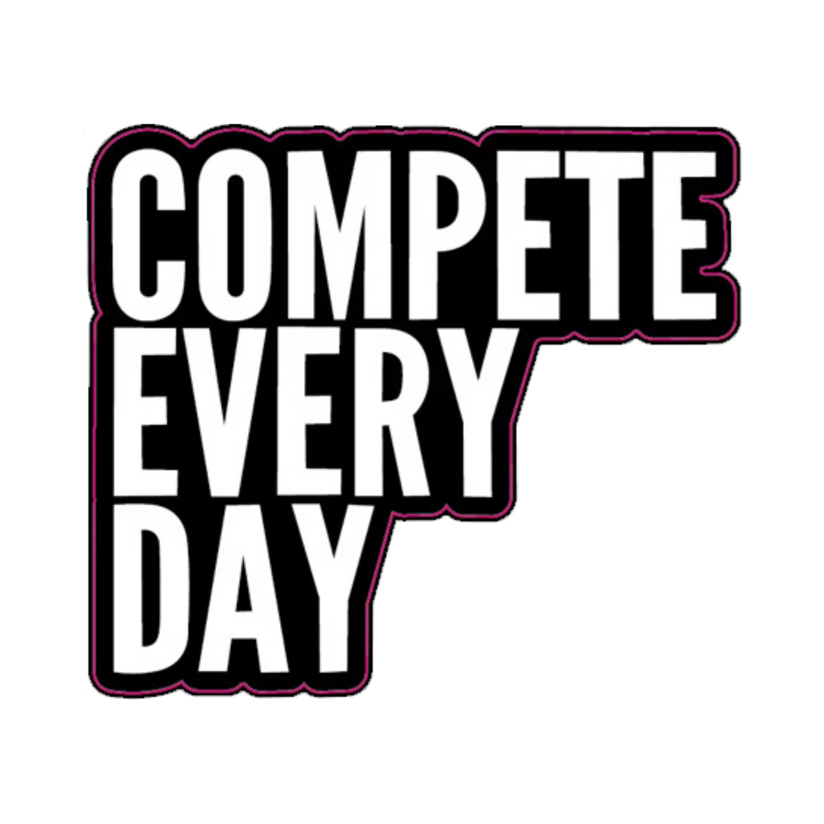 Compete Sticker Stickers