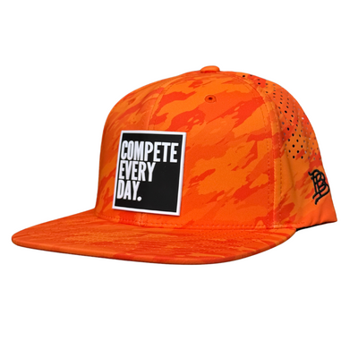 Compete Every Day (Performance) - Camoflauge Orange
