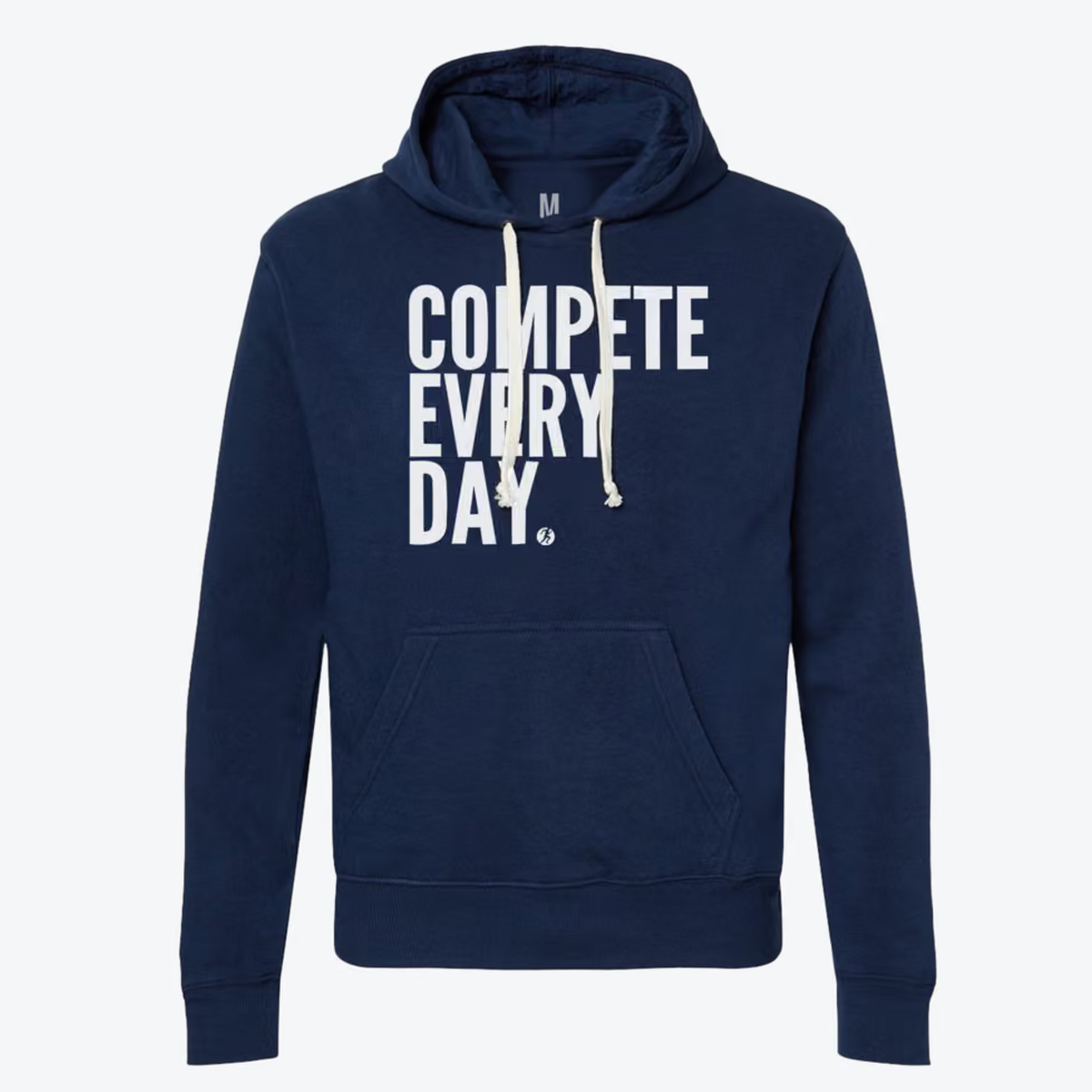Compete Every Day Pullover Navy Triblend Hoody