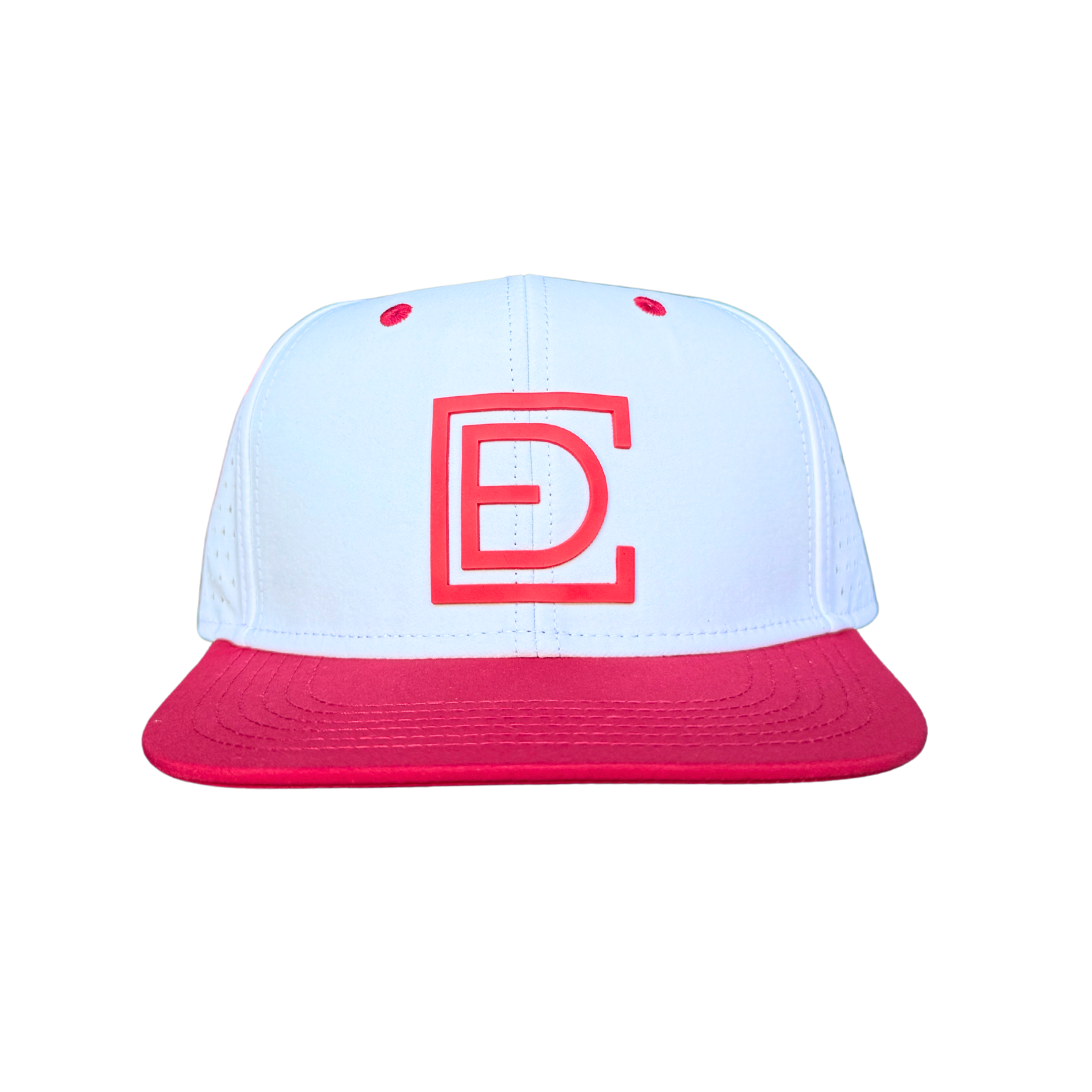 Competitor White Red Hat
