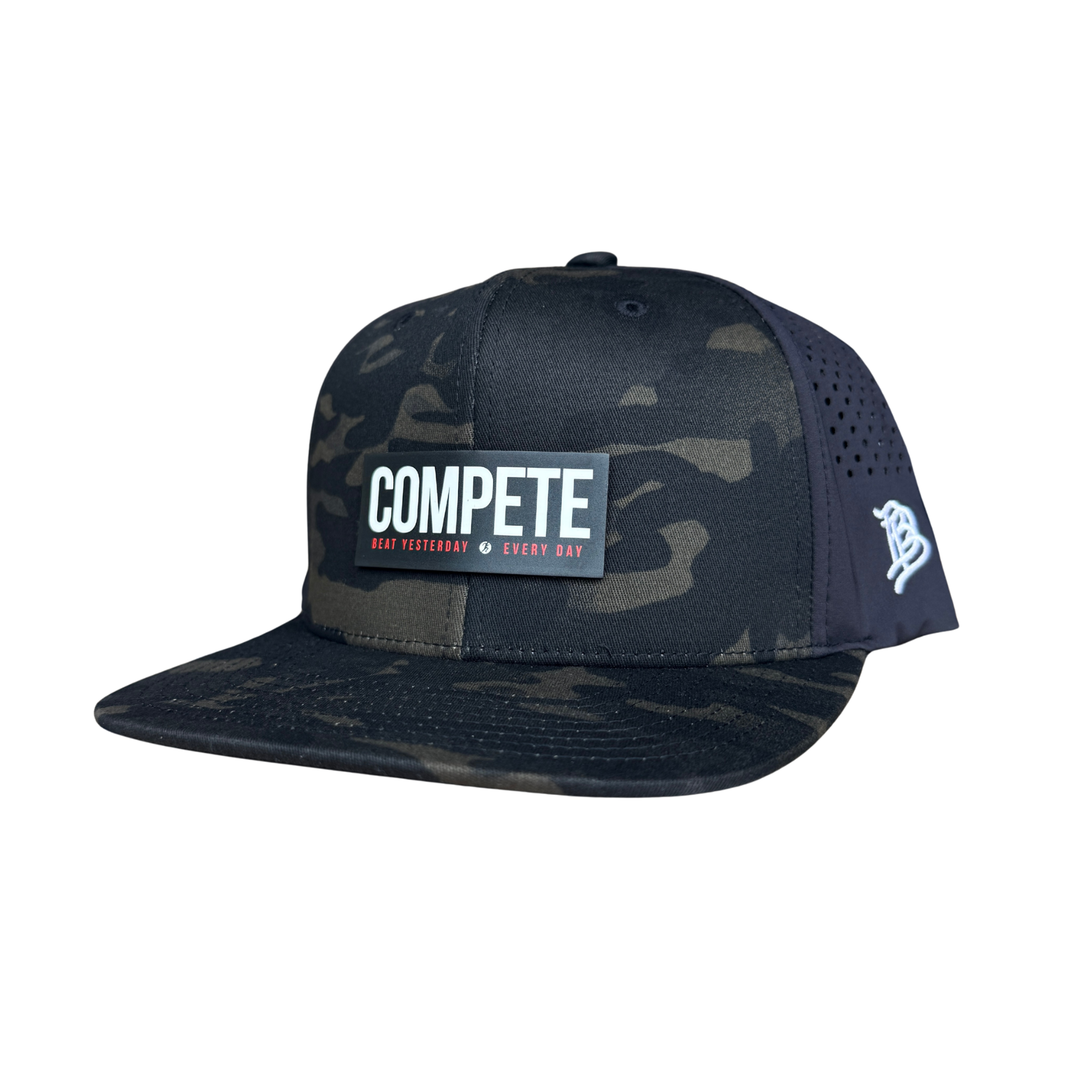 Daily Rep Green & Black Camo Hat