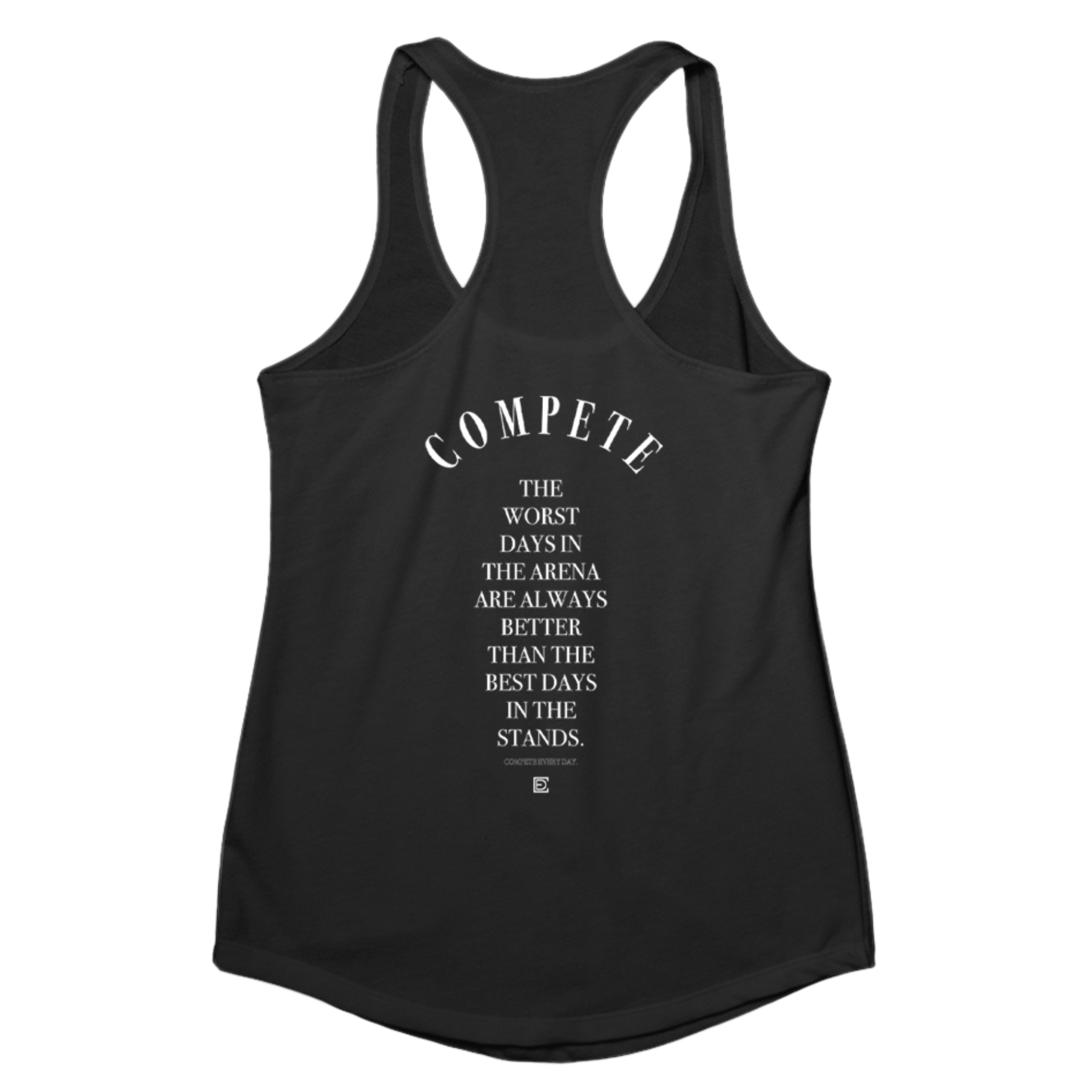 Dare Greatly women's racerback tank