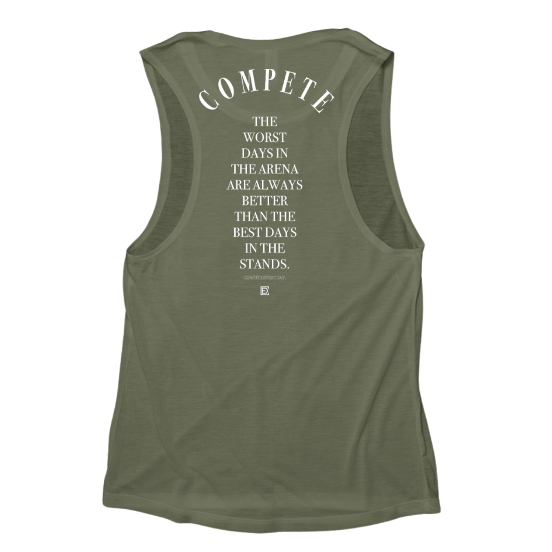 Dare Greatly Womens Muscle Tank