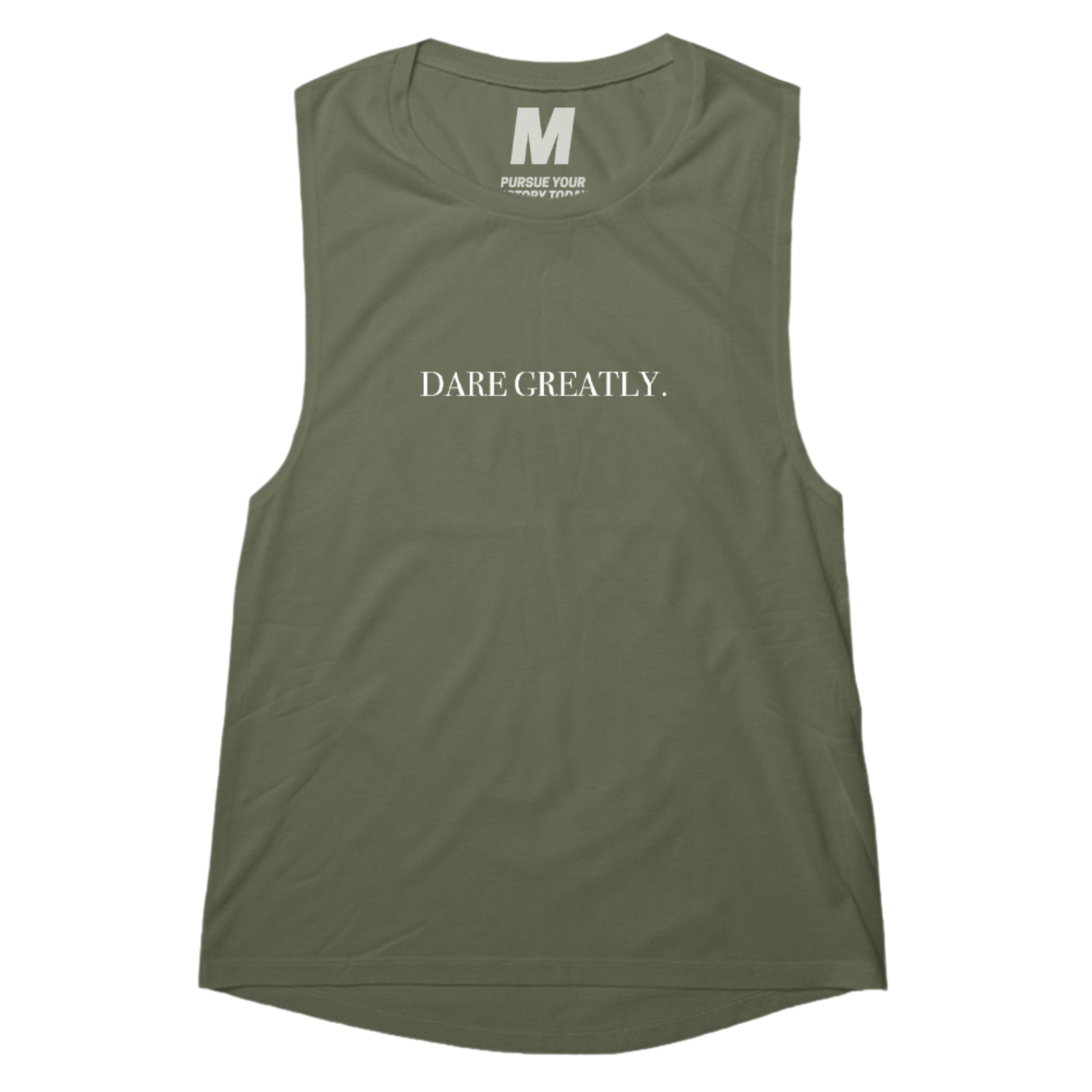 Dare Greatly Womens Muscle Tank