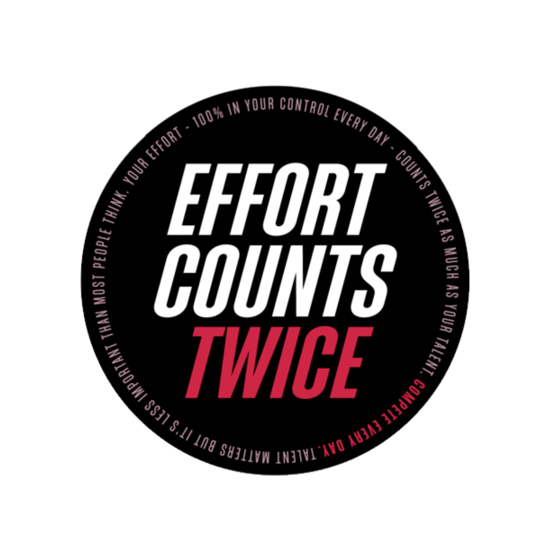 Effort² (Sticker)