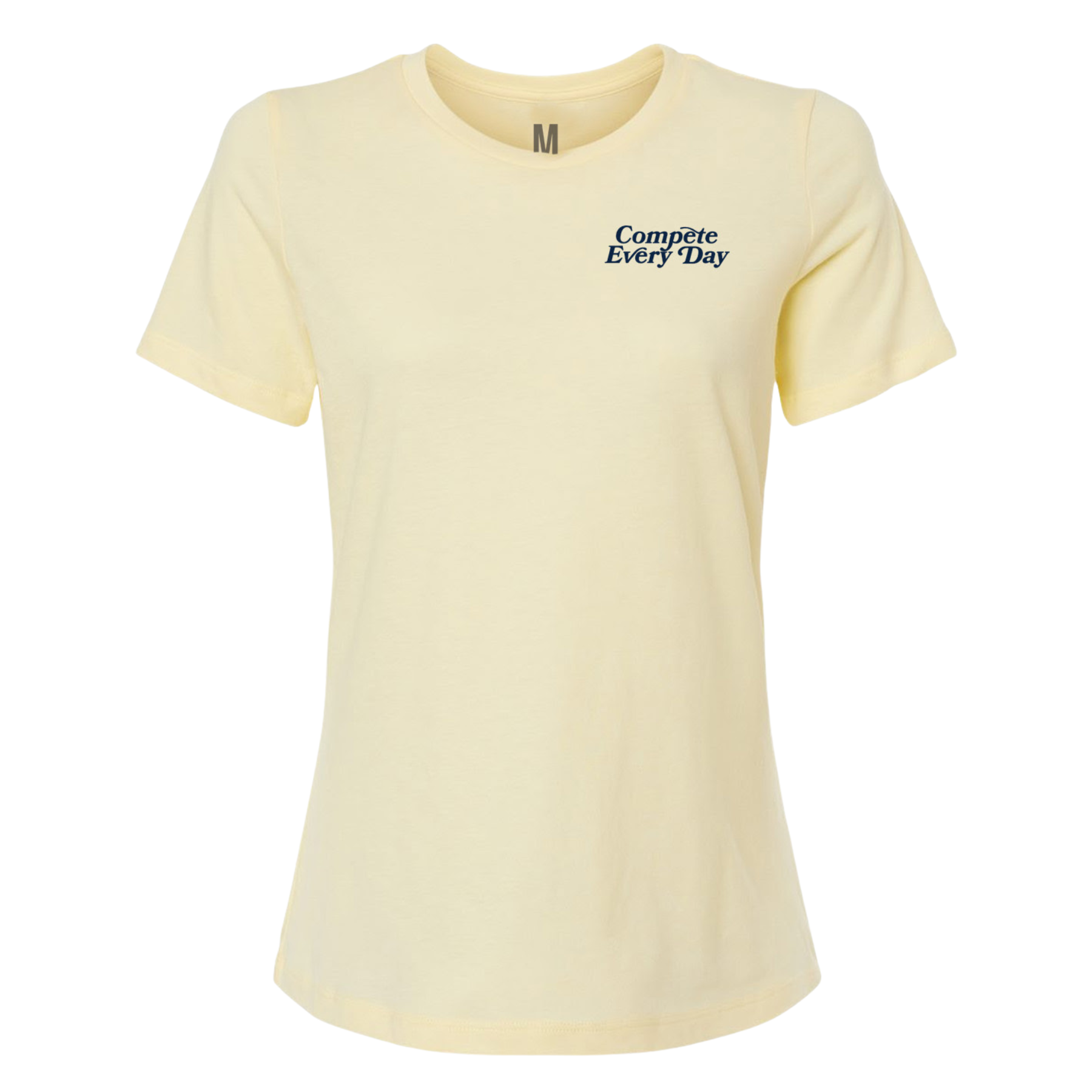 Every Day Get Better Womens Yellow Shirt
