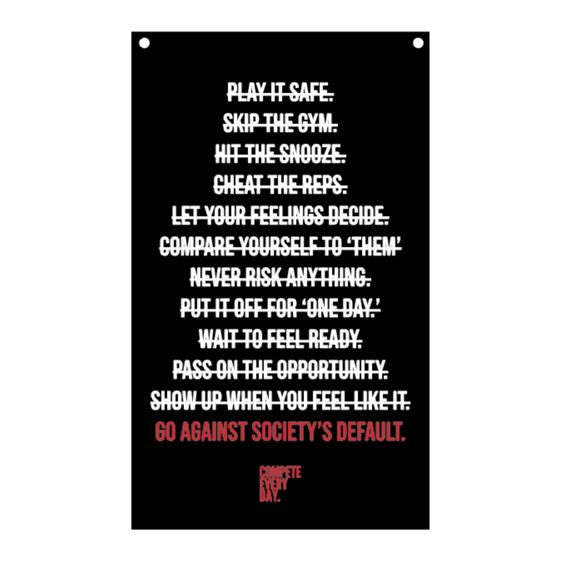 Go Against Society's Default Flag