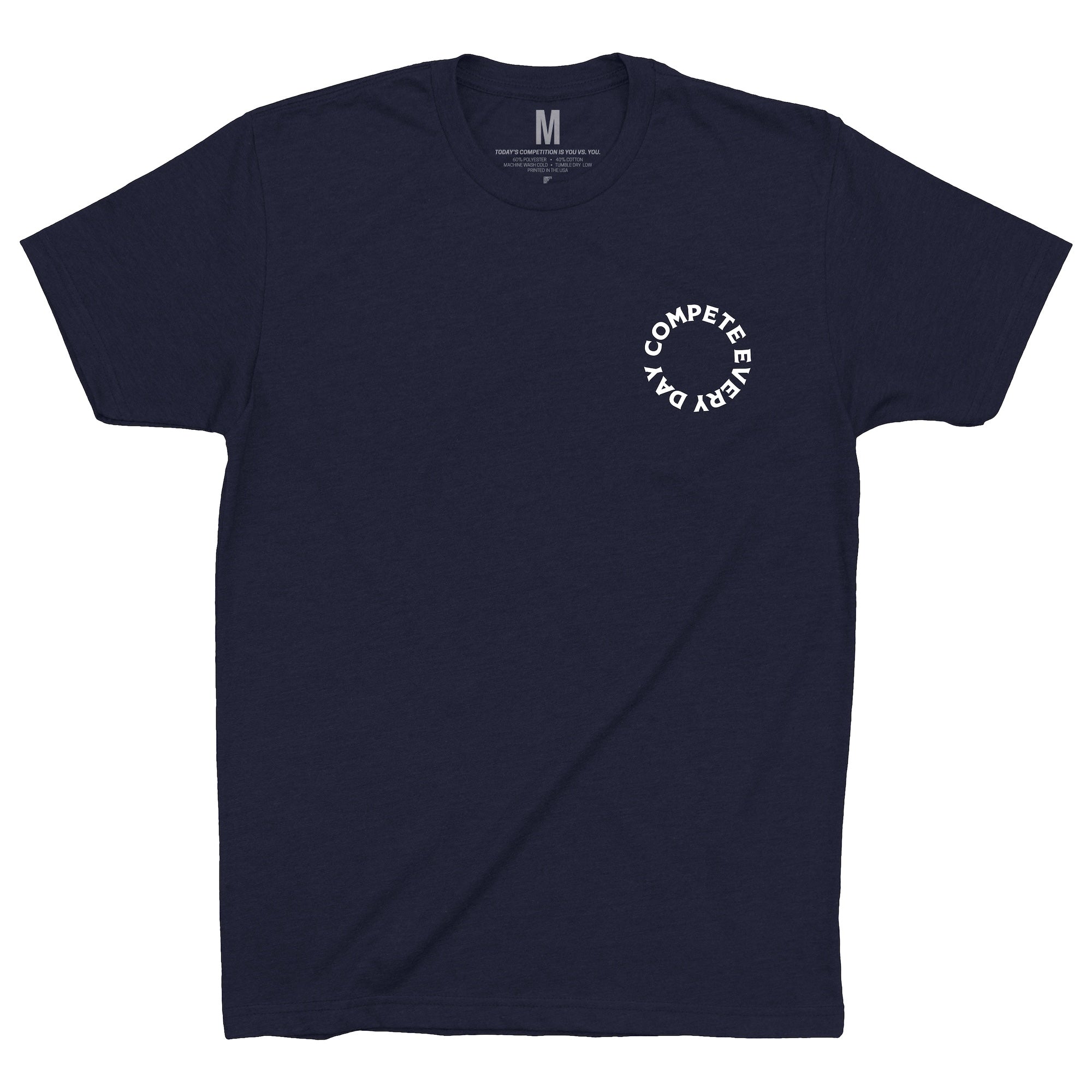 Never Let the Hard Days Win Navy Shirt
