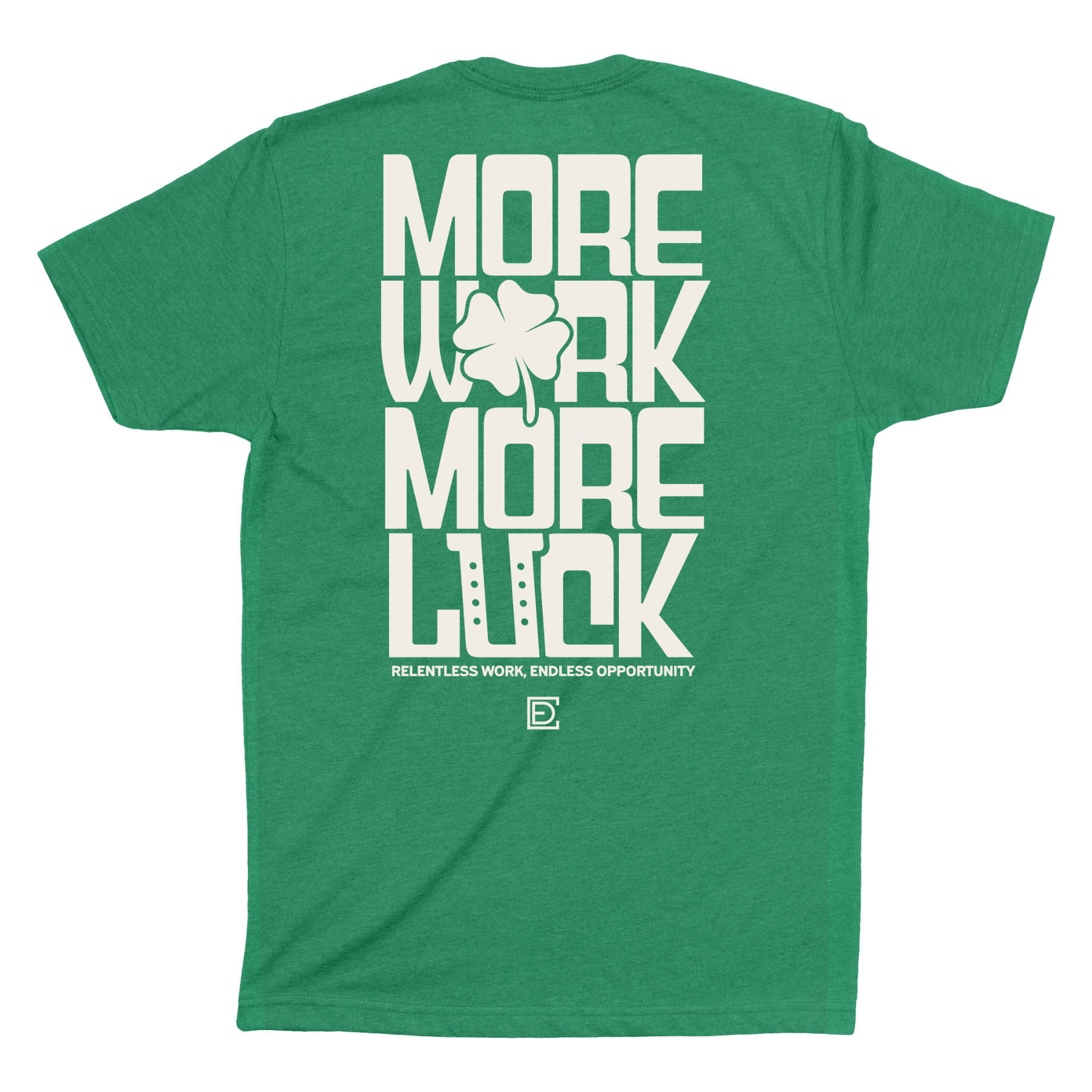 Hard Work Makes Luck (Small, 4XL)