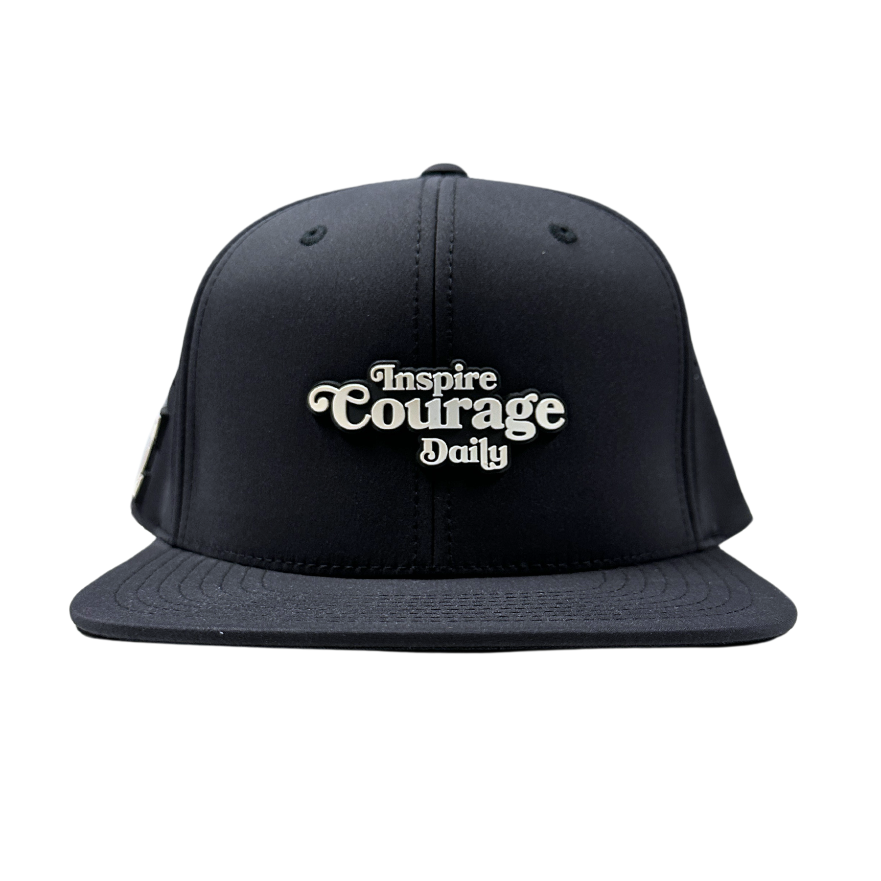 Inspire Courage Daily Snapback Hat - Black