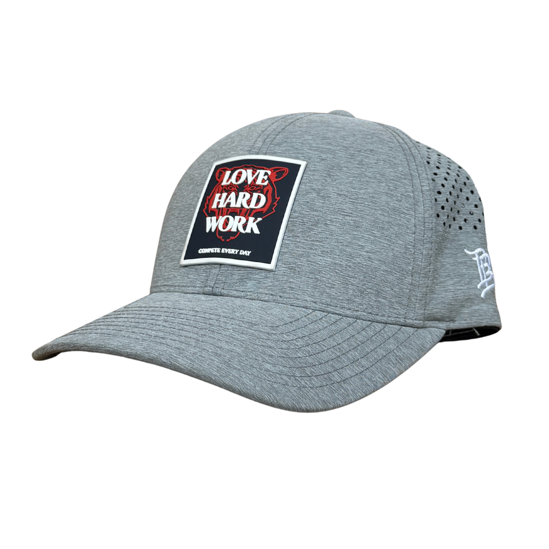 Love the Work grey adjustable hat
