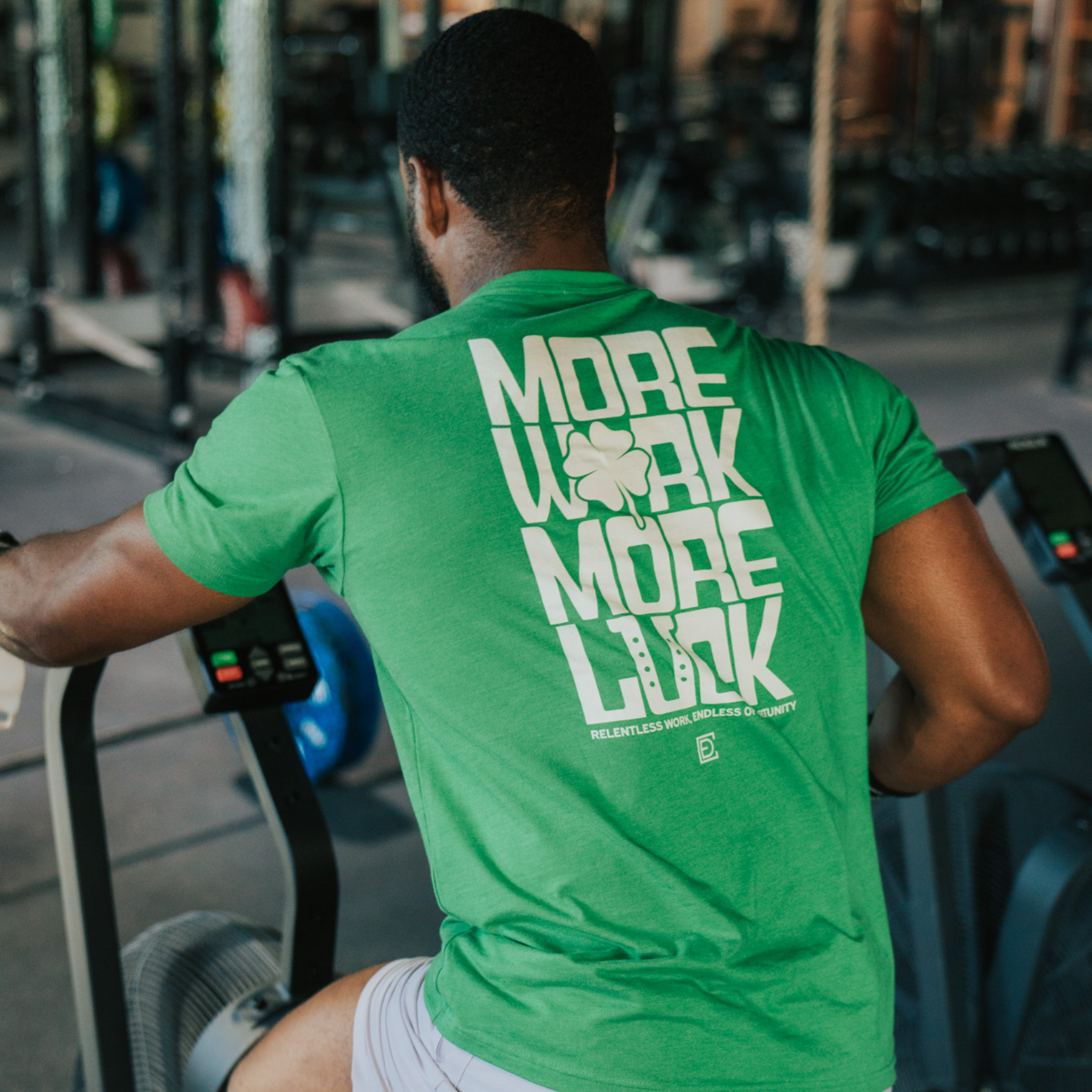 More Work More Luck Men's Shirt