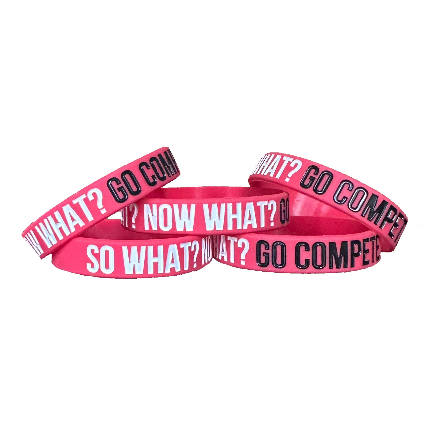 So What? Now What? Youth Wristband - Red