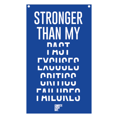 Stronger Than (Flag) - Blue
