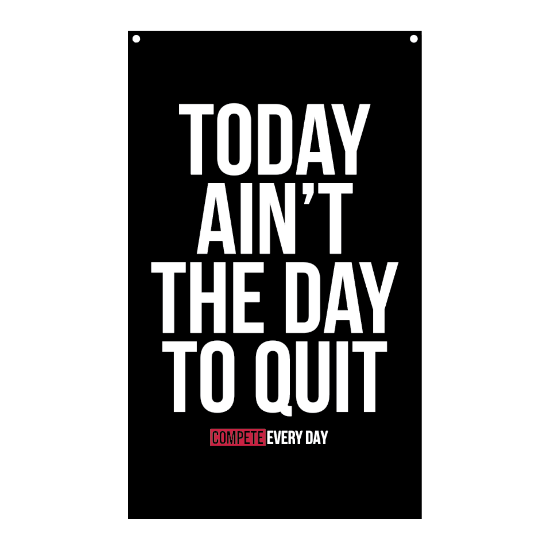 Today Ain't the Day to Quit flag