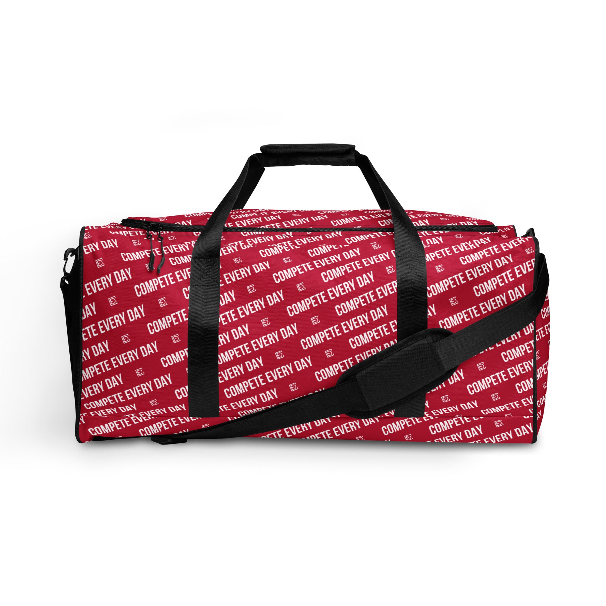Compete Every Day travel duffel bag