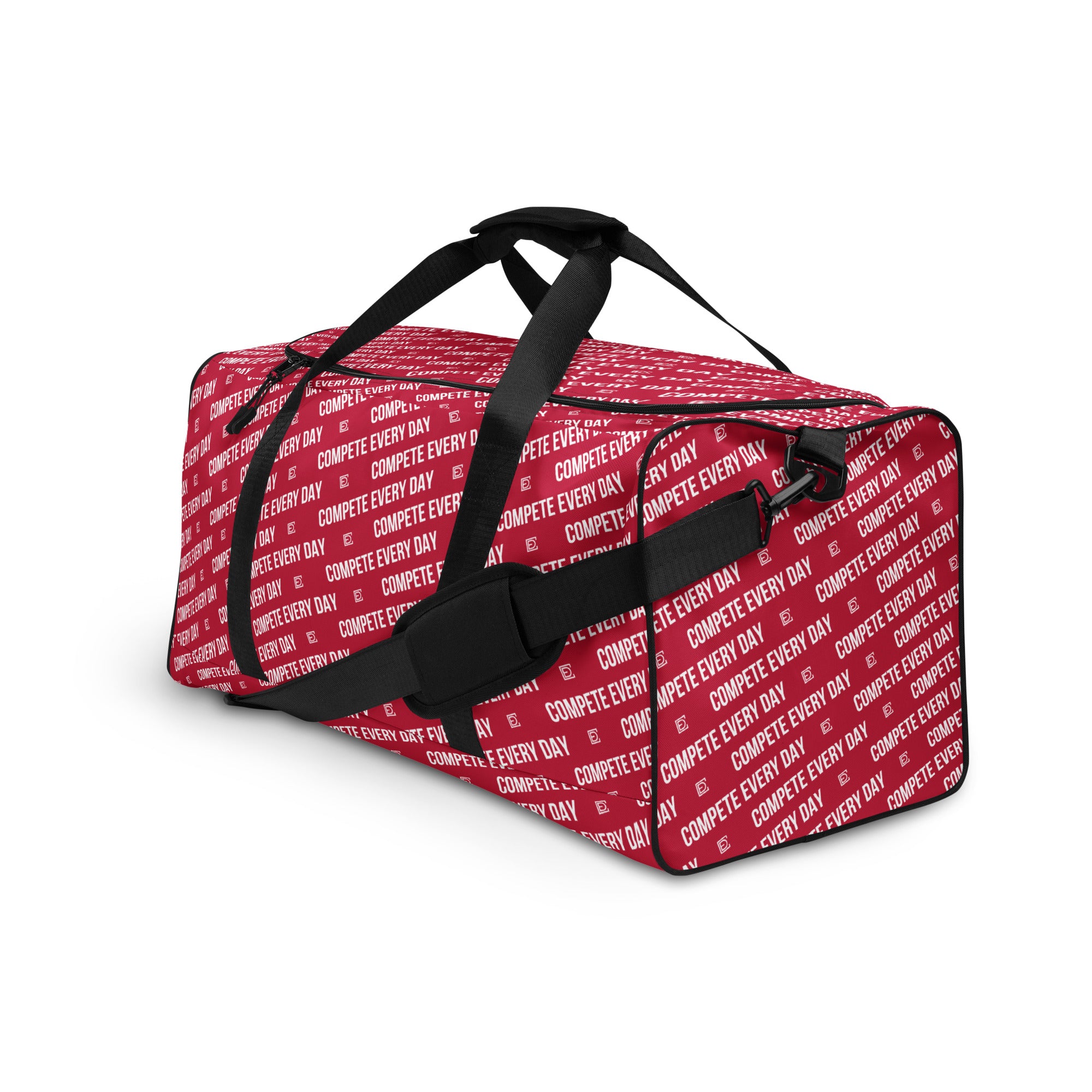 Compete Every Day travel duffel bag