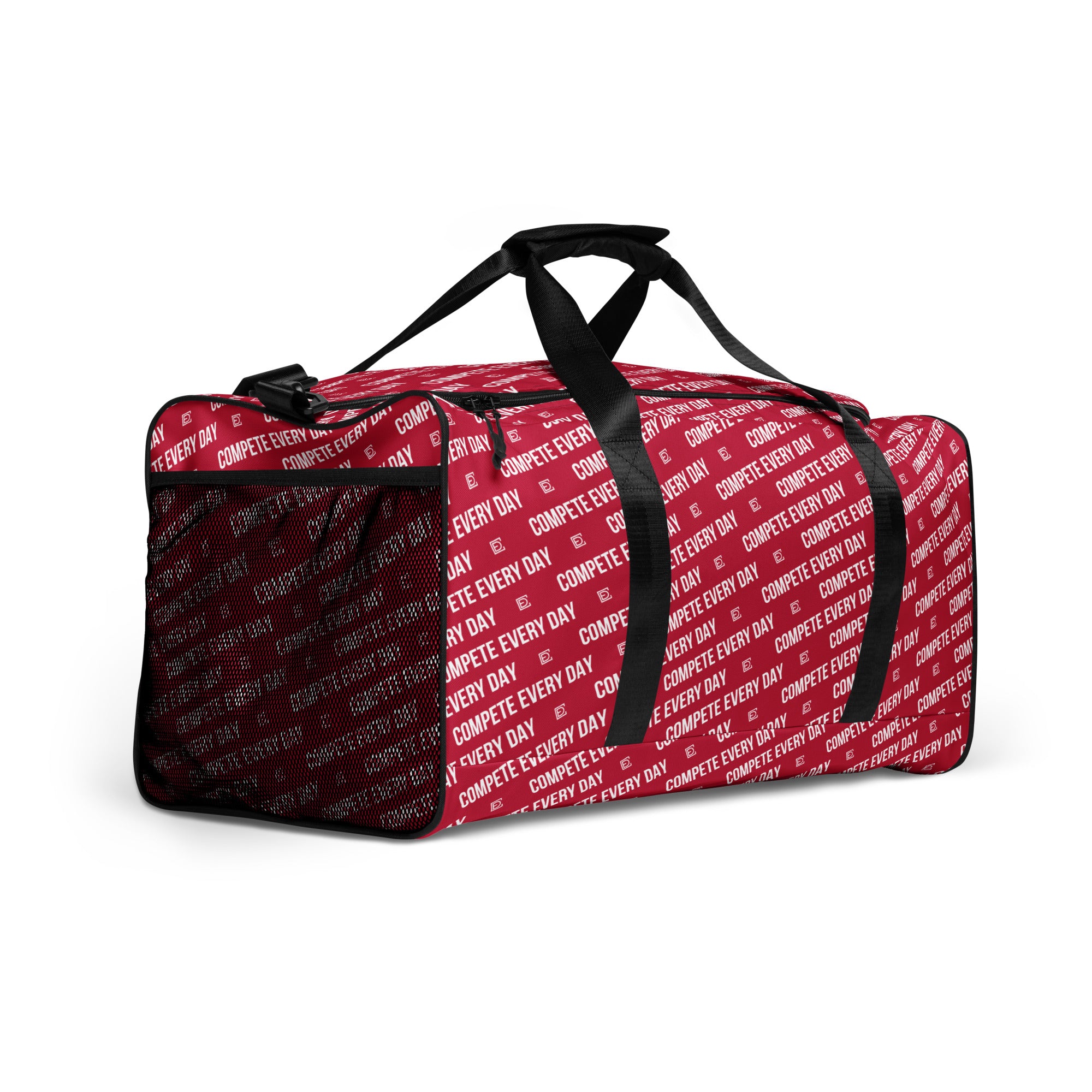 Compete Every Day travel duffel bag