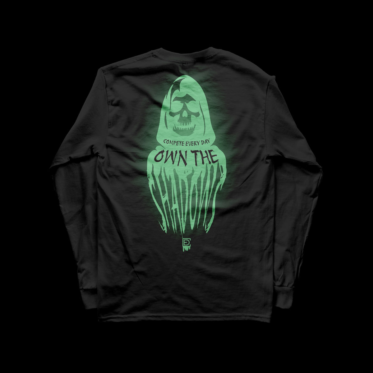 Compete Every Day Own the Shadows Halloween Longsleeve