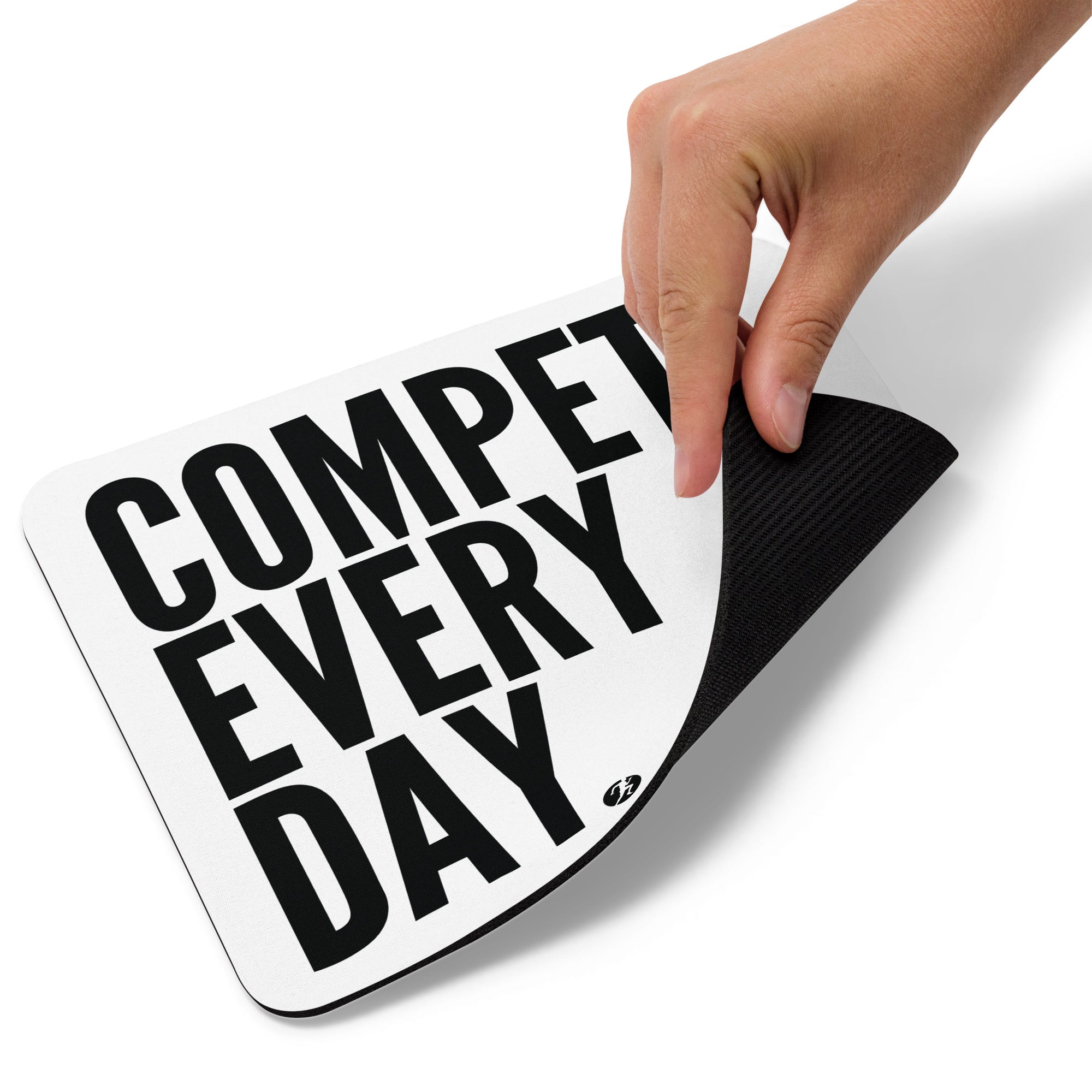 Classic Compete Every Day Mouse Pad - White