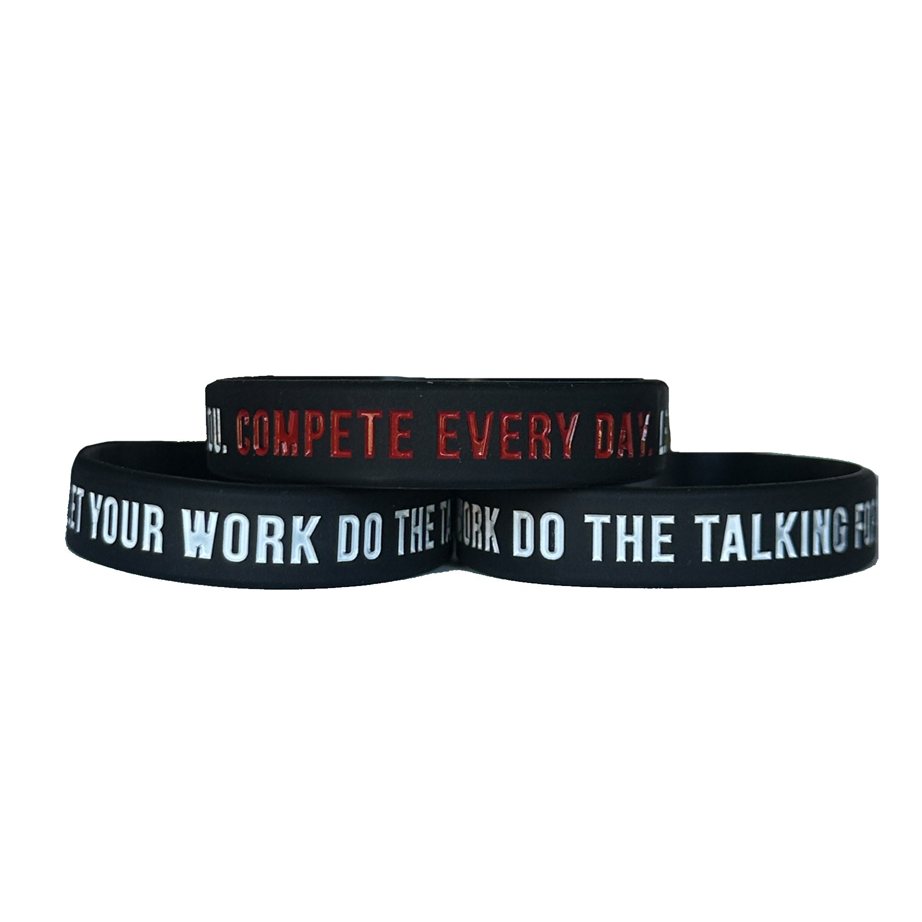 Move In Silence Wristband - Black