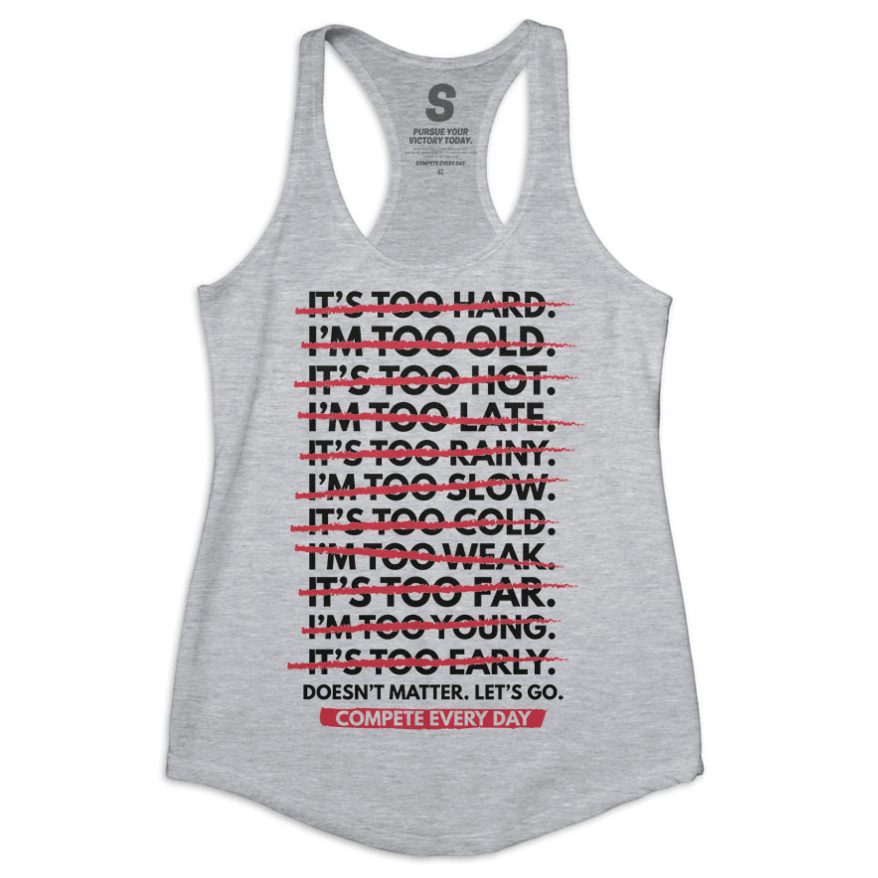 Women's No Excuses Tanktop