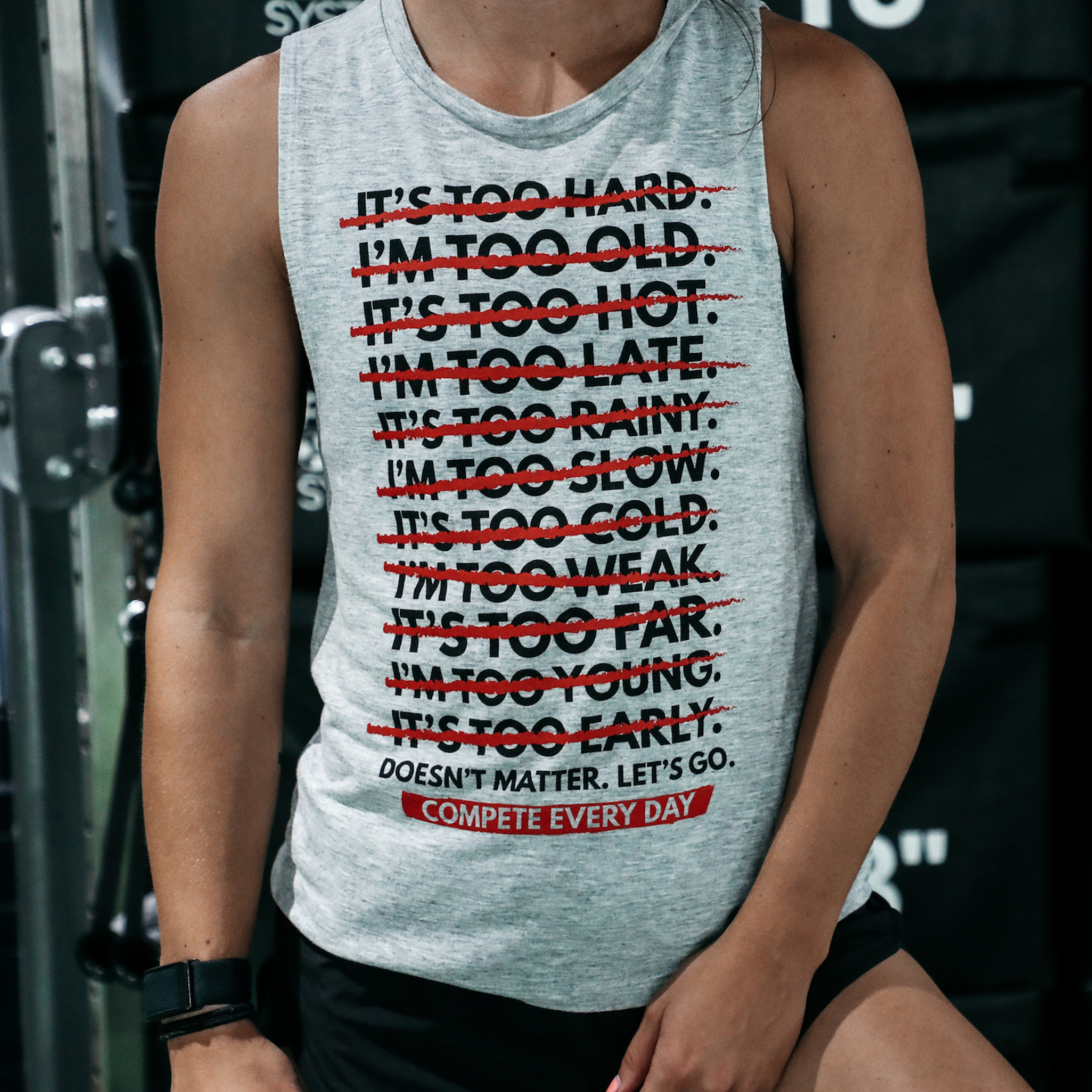 Doesn't Matter Women's Muscle Tanktop